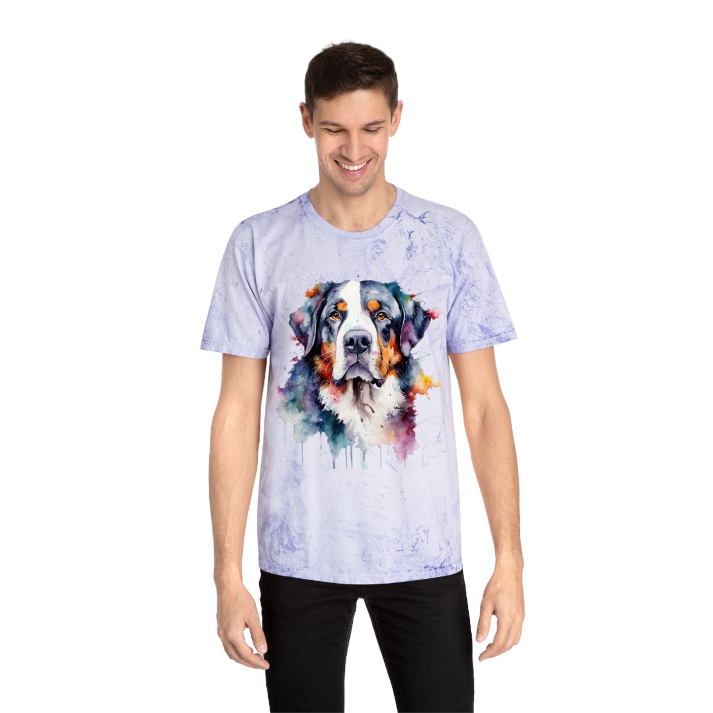 Greater Swiss Mountain Dog 3 Unisex Color Blast T-Shirt