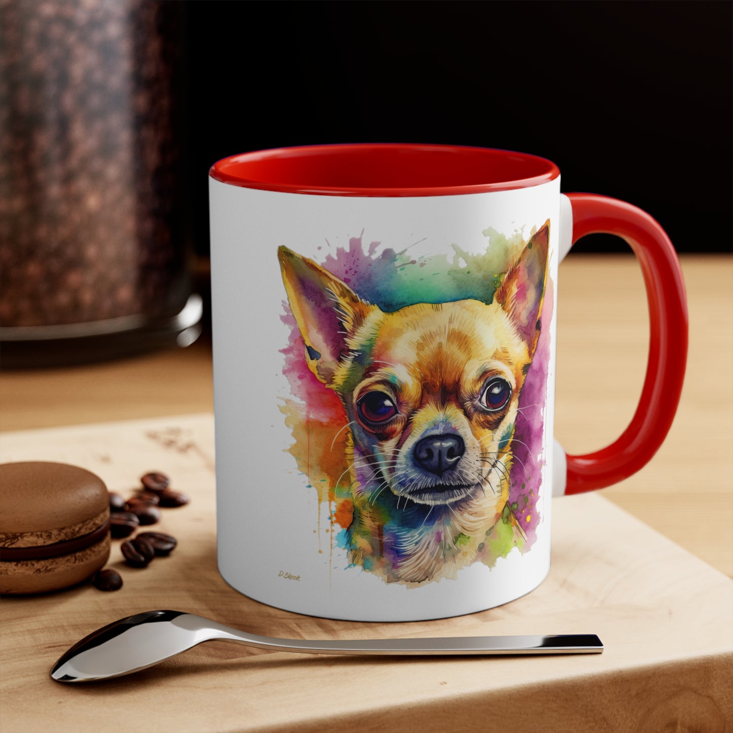 Chihuahua 7 Accent Mugs