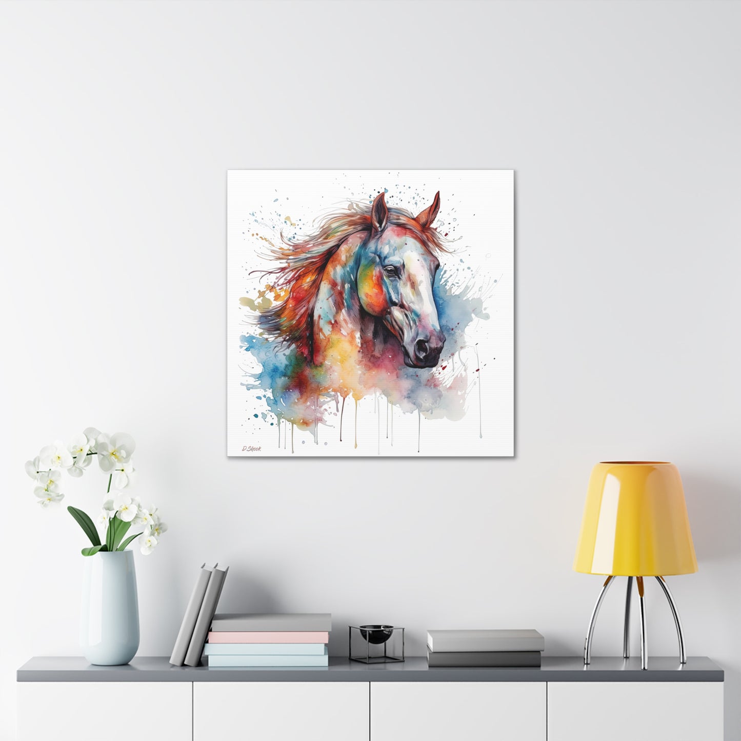 Horse Rescue 12 Canvas Gallery Wraps