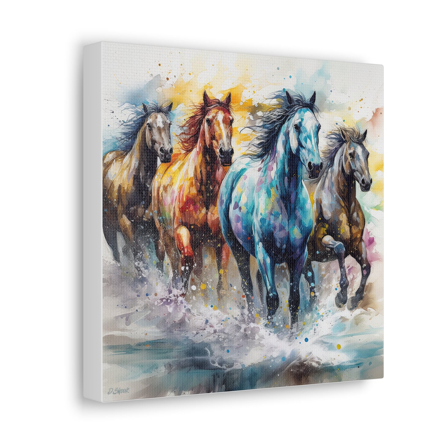 Horse Rescue 15 Canvas Gallery Wraps