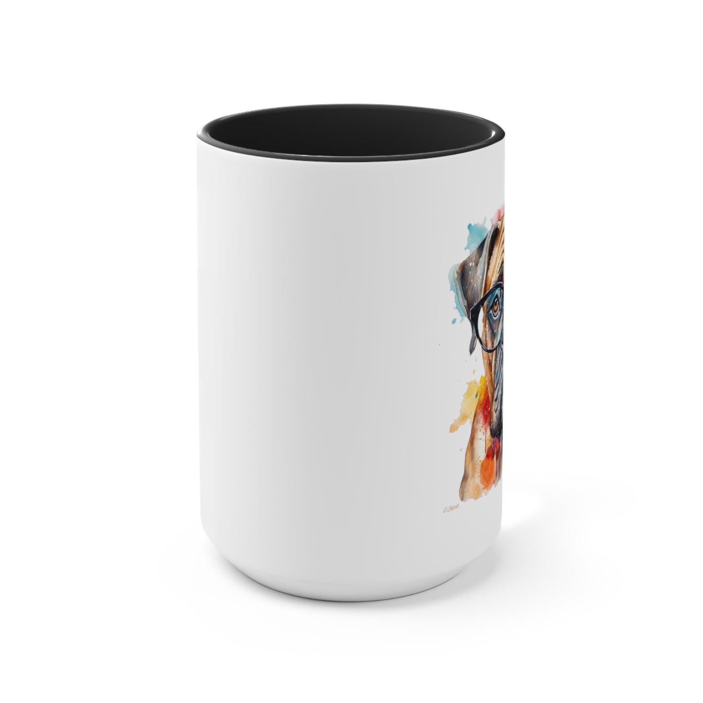 Bullmastiff 6 Accent Mugs