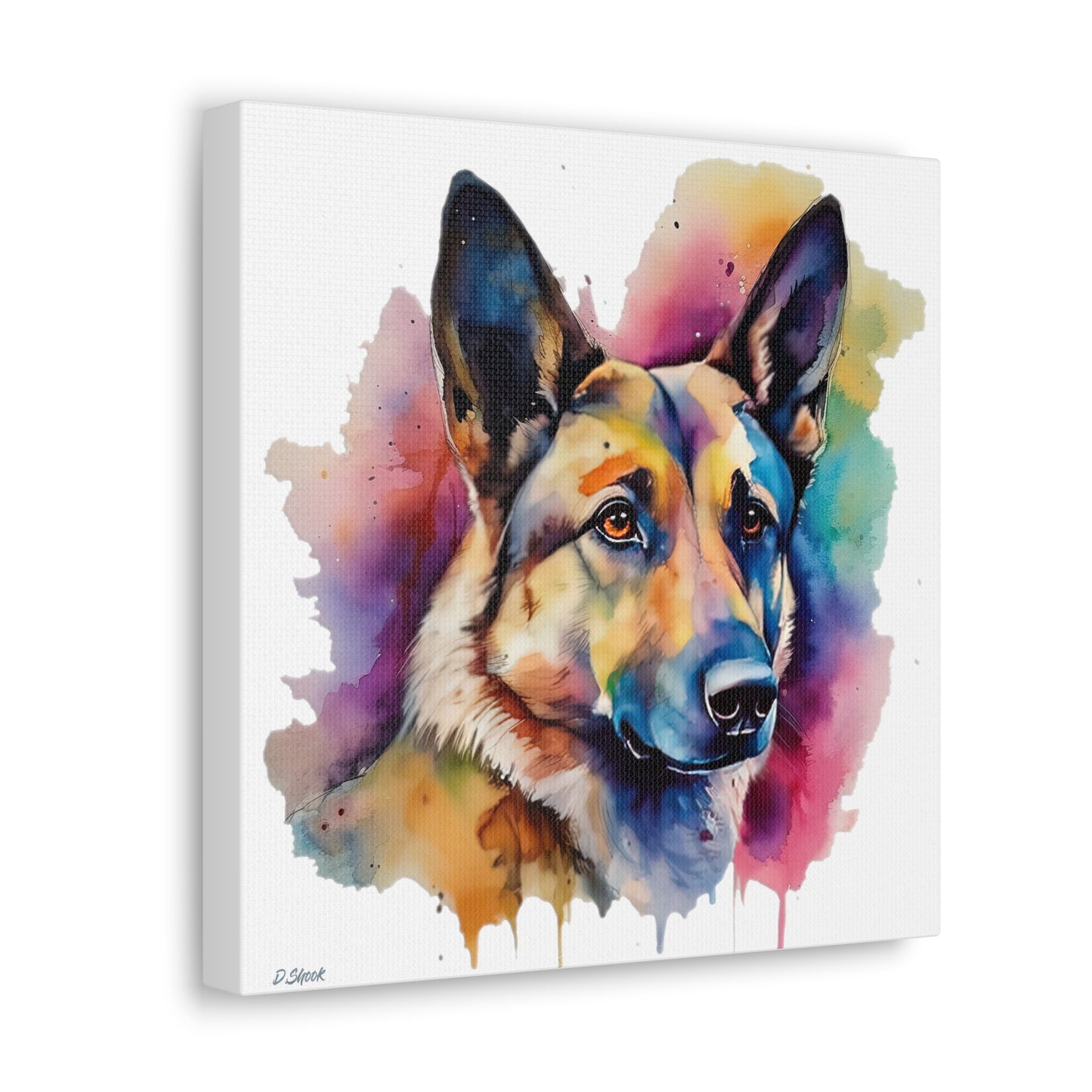 German Sheppard 3B Canvas Gallery Wraps