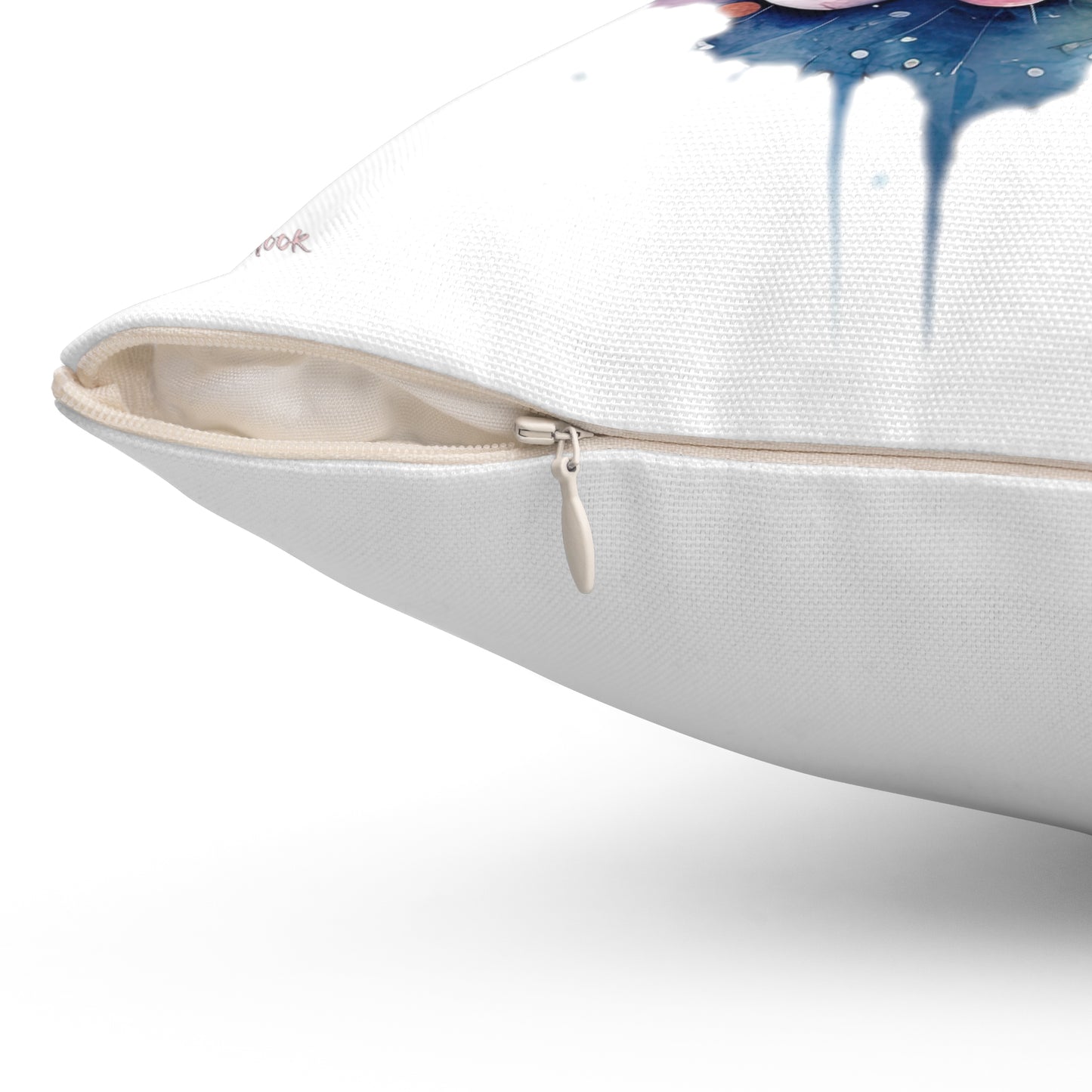 Bulldog 4 Spun Polyester Square Pillow