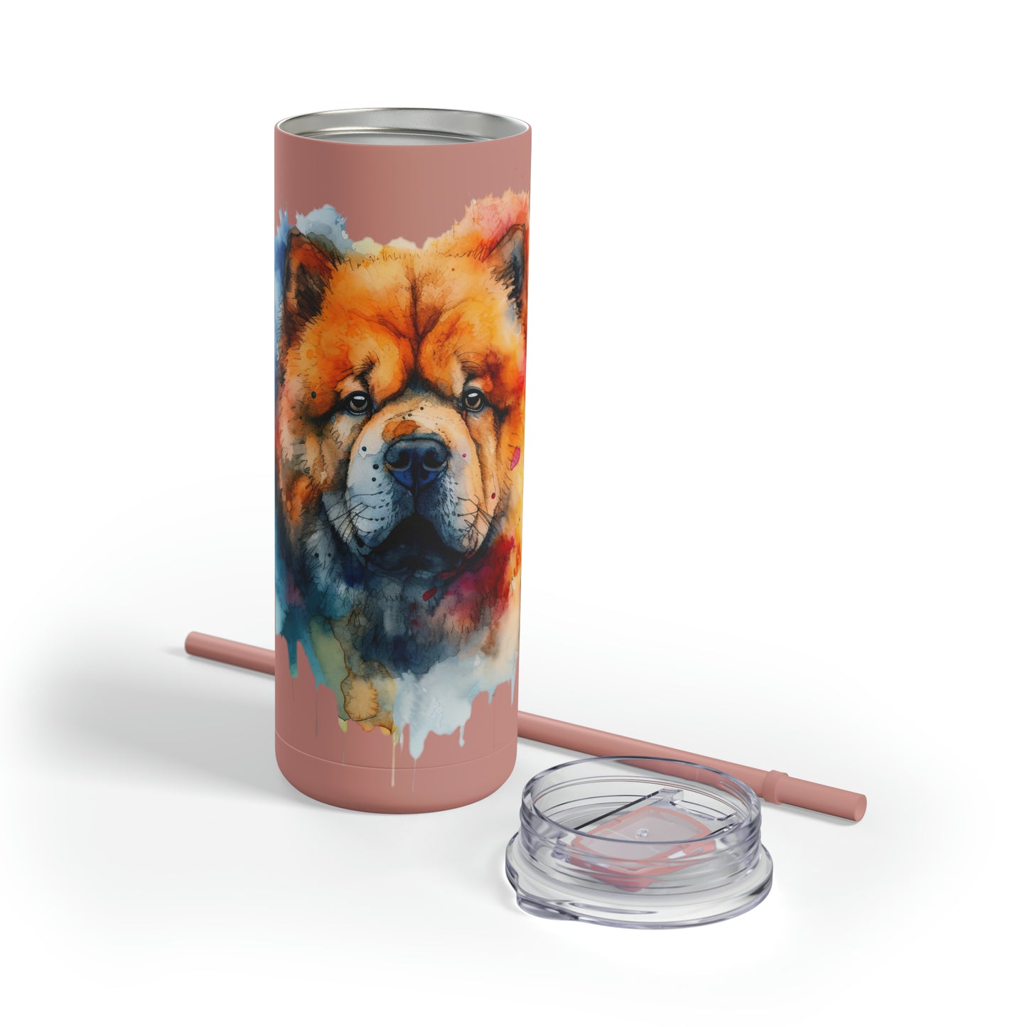 Chow Chow 1 Maars Maker Skinny Matte Tumbler, 20oz