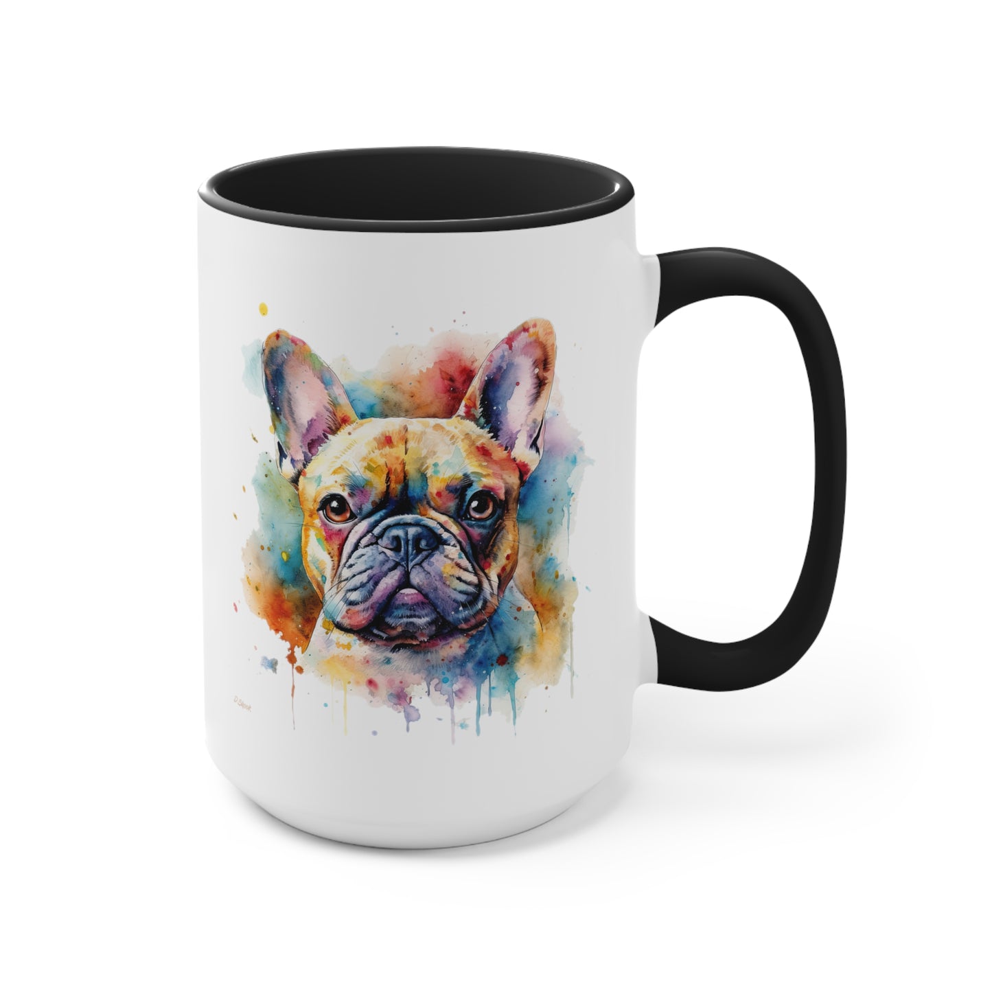 French Bulldog 1 Accent Mugs