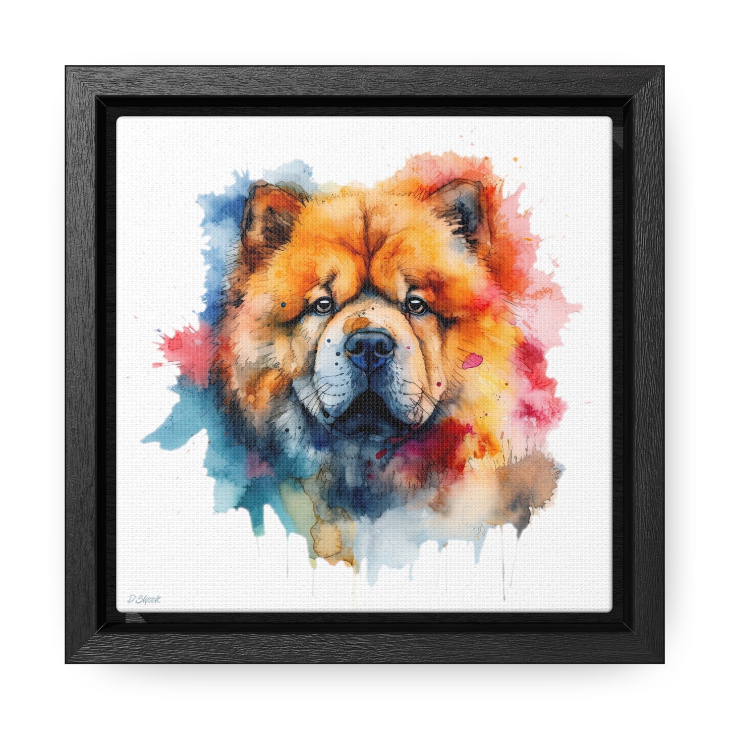 Chow Chow 1 Gallery Canvas Wraps, Square Frame