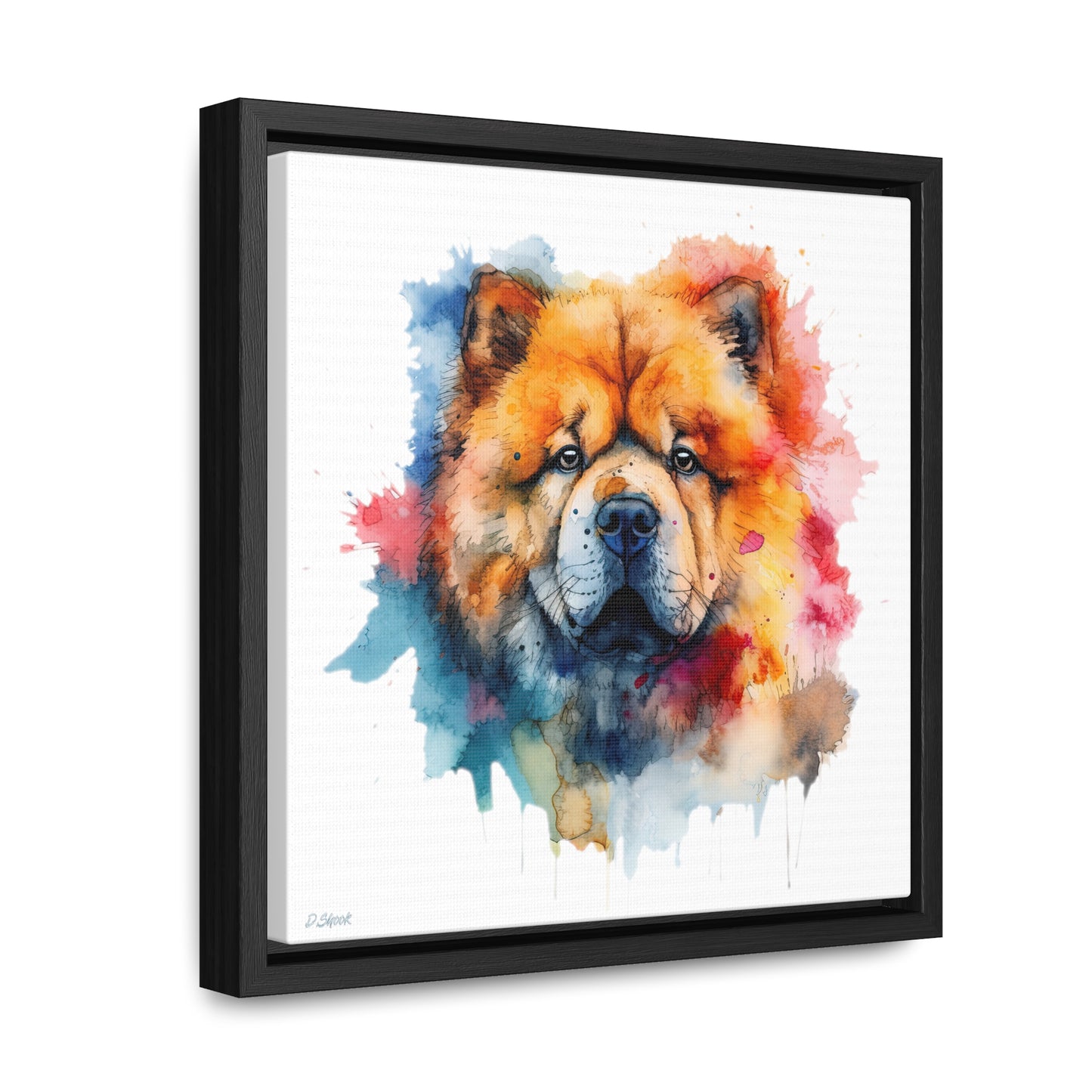 Chow Chow 1 Gallery Canvas Wraps, Square Frame