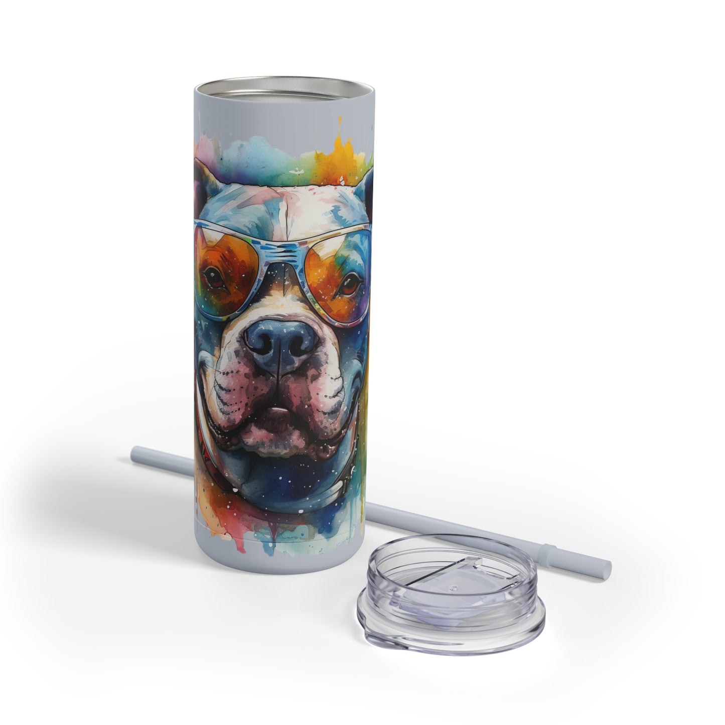Pitbull 4 Maars Maker Skinny Matte Tumbler, 20oz