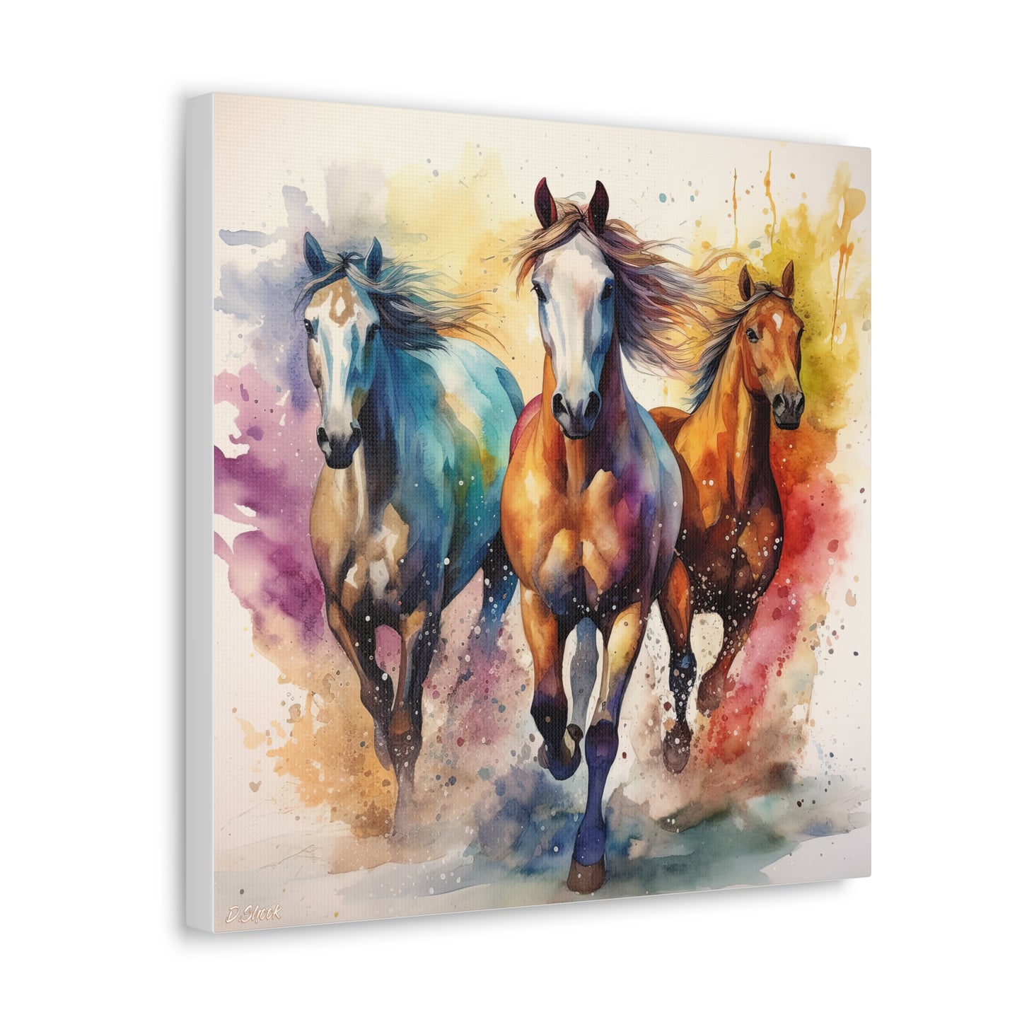 Horse Rescue 8 Canvas Gallery Wraps