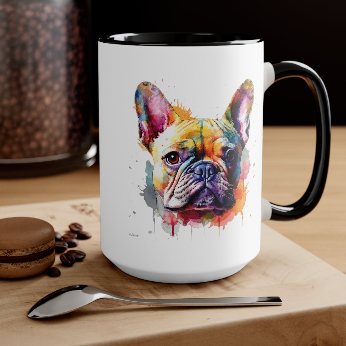 French Bulldog 6 Accent Mugs