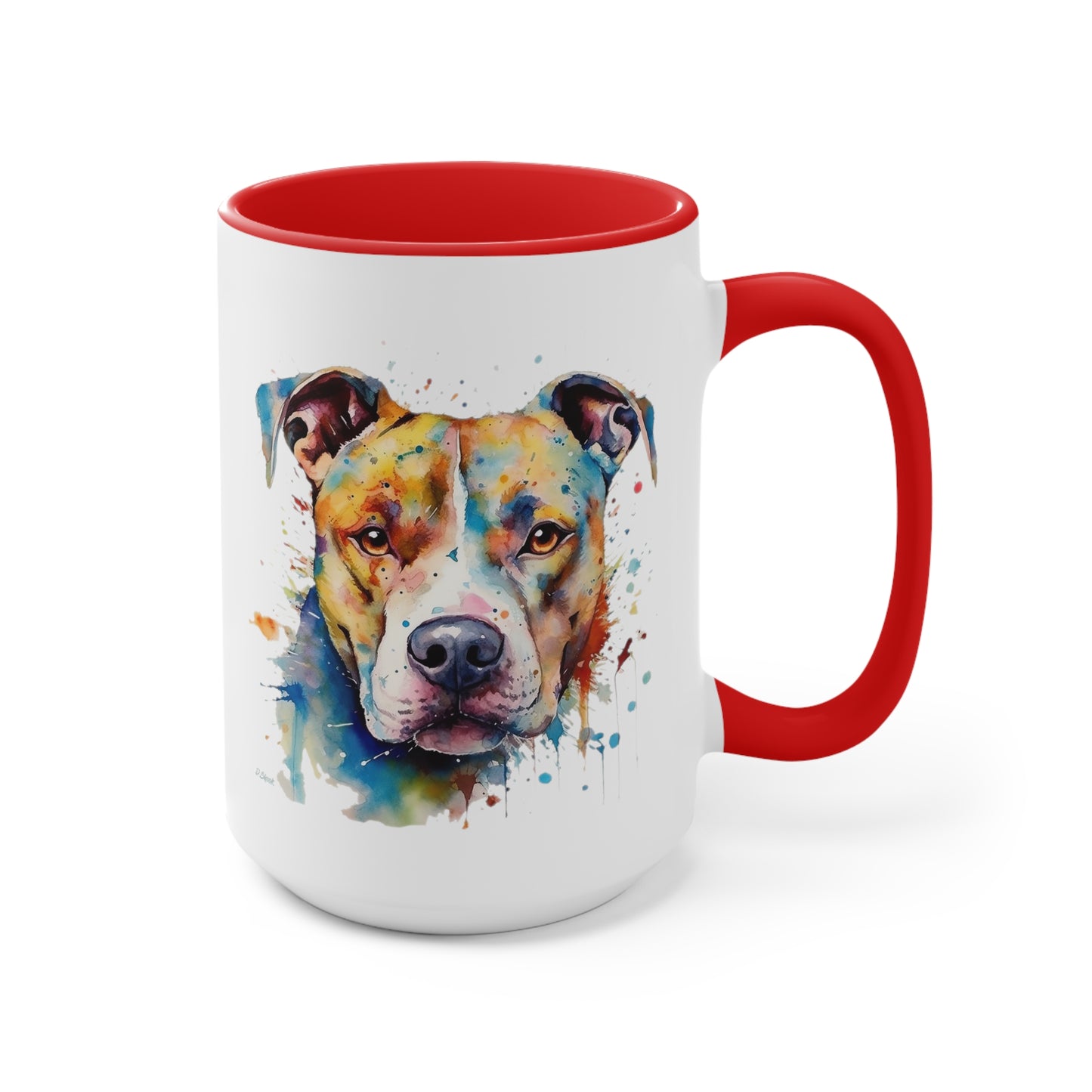 Pitbull 3 Accent Mugs