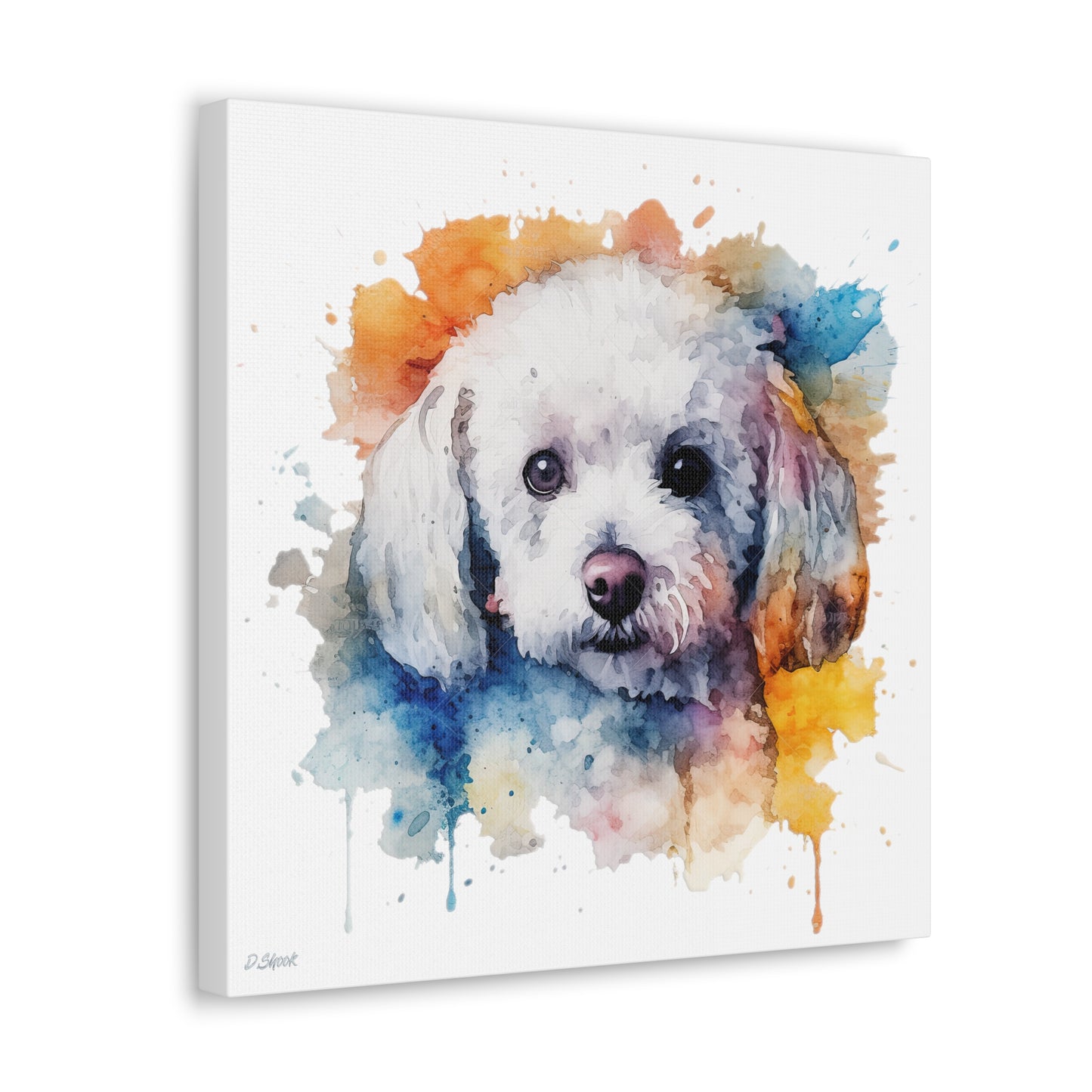 Bichon Frise 3 Canvas Gallery Wraps