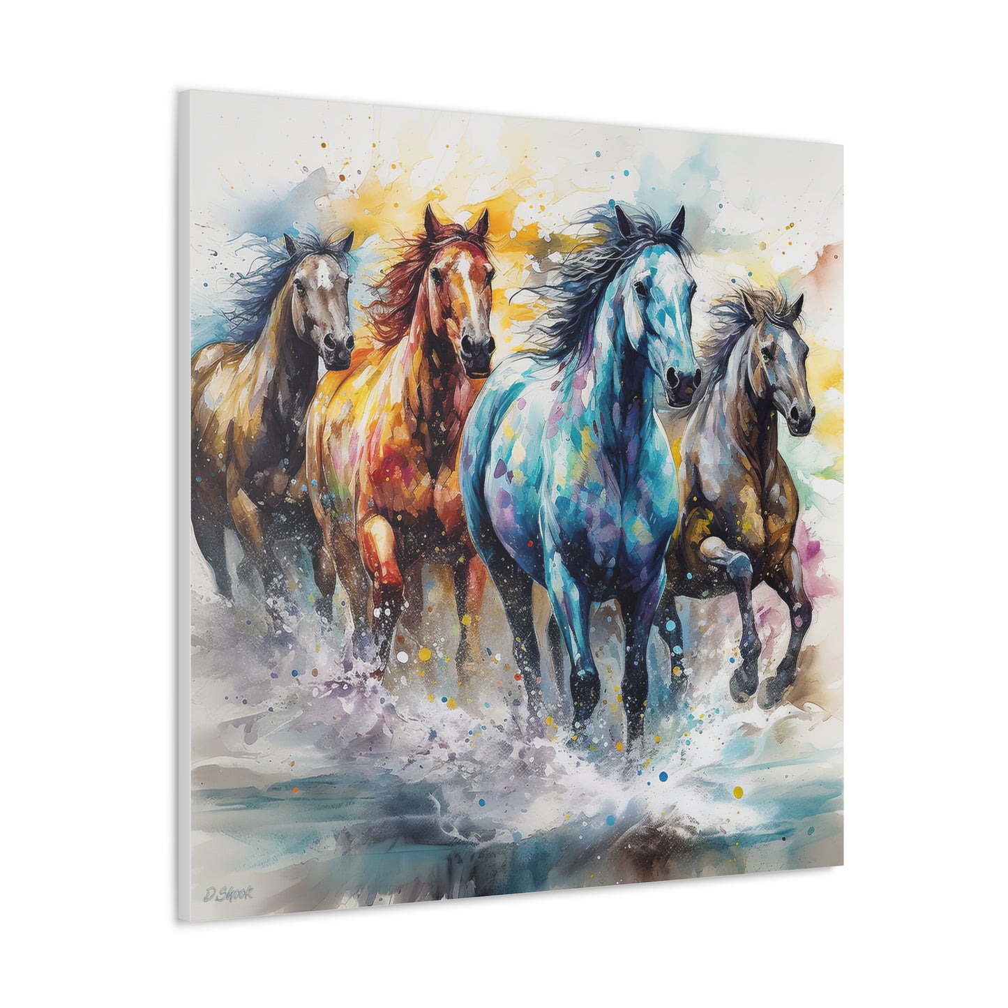 Horse Rescue 15 Canvas Gallery Wraps