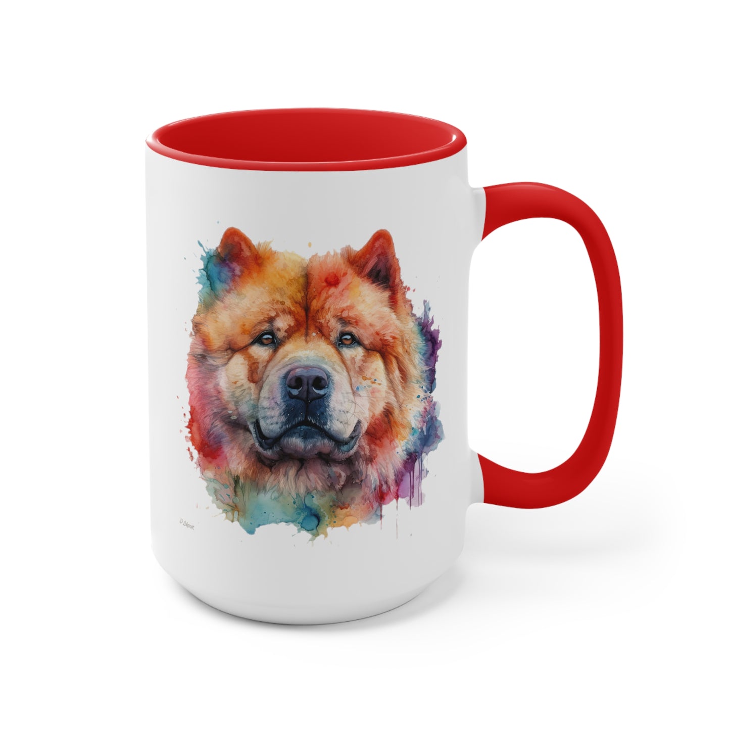 Chow Chow 2 Accent Mugs