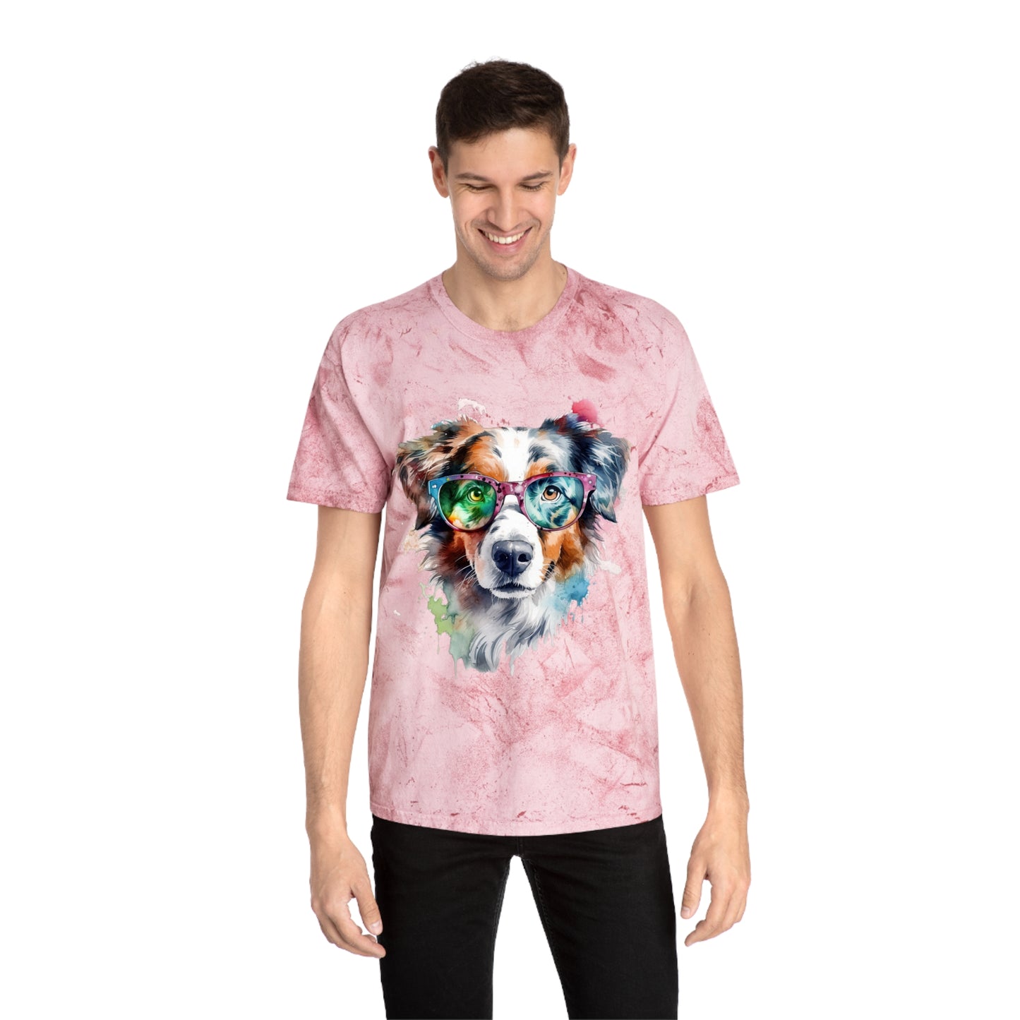 Australian Shepherd 5 Unisex Color Blast T-Shirt
