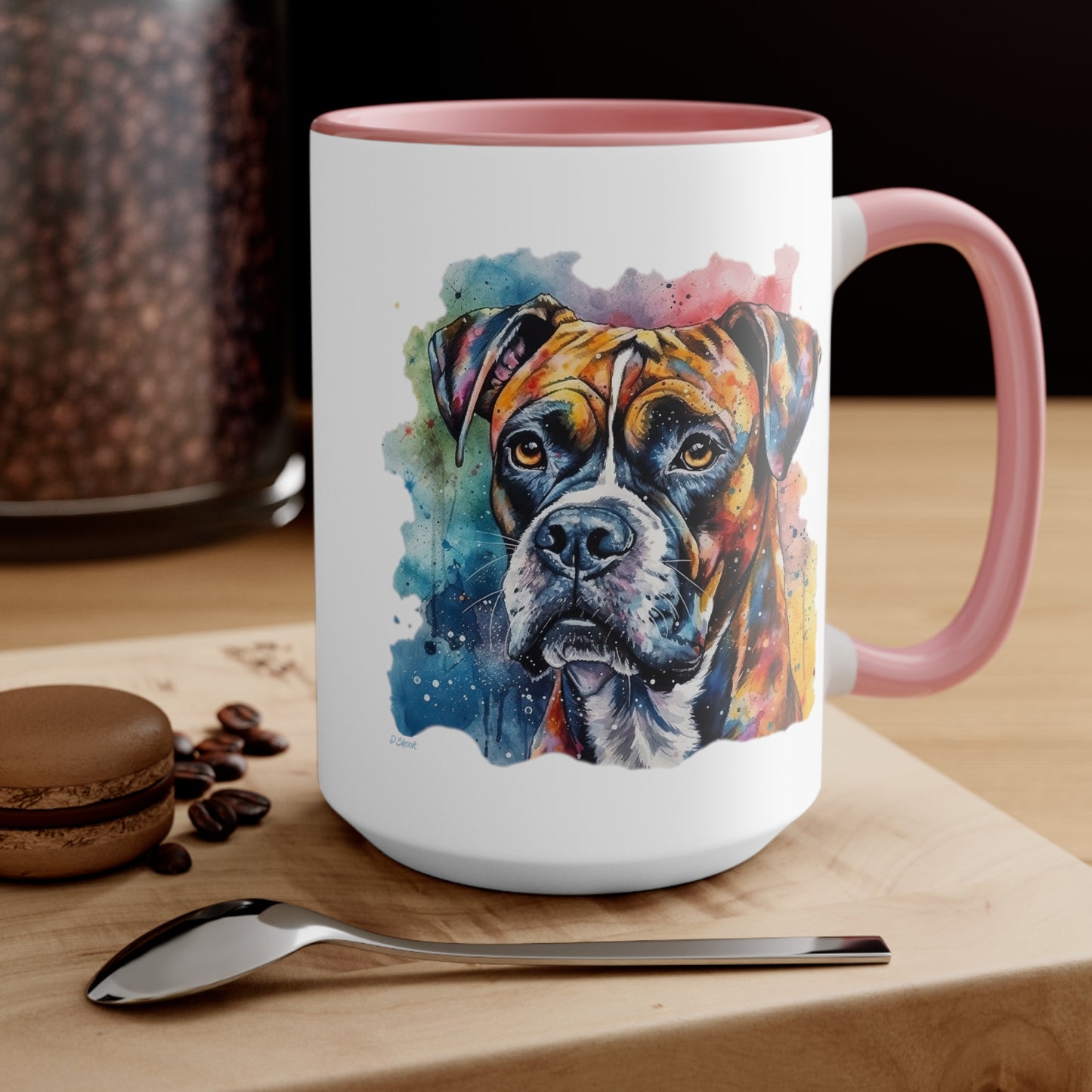 Boxer 3 Accent Mugs