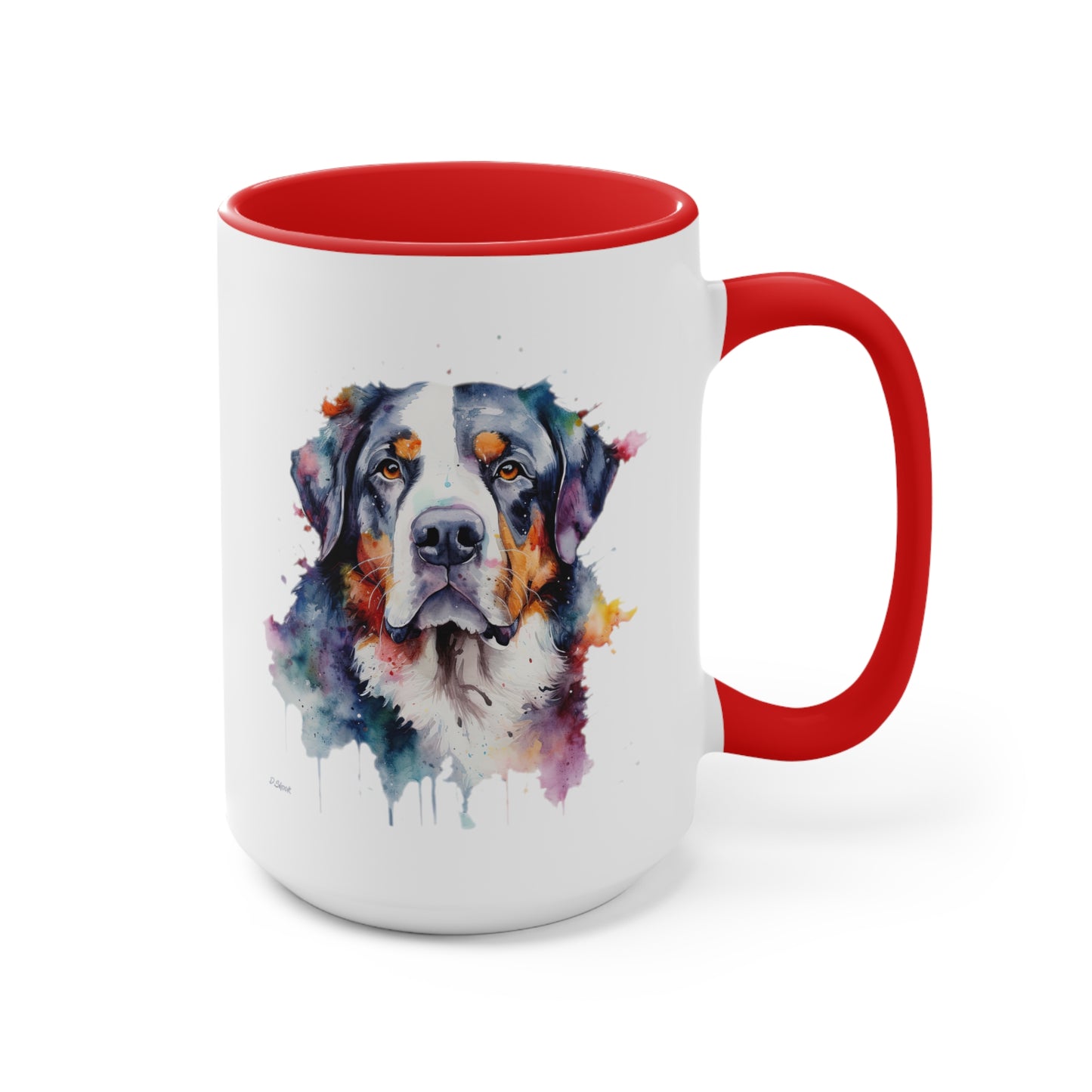 Greater Swiss Mountain Dog 3B Accent Mugs