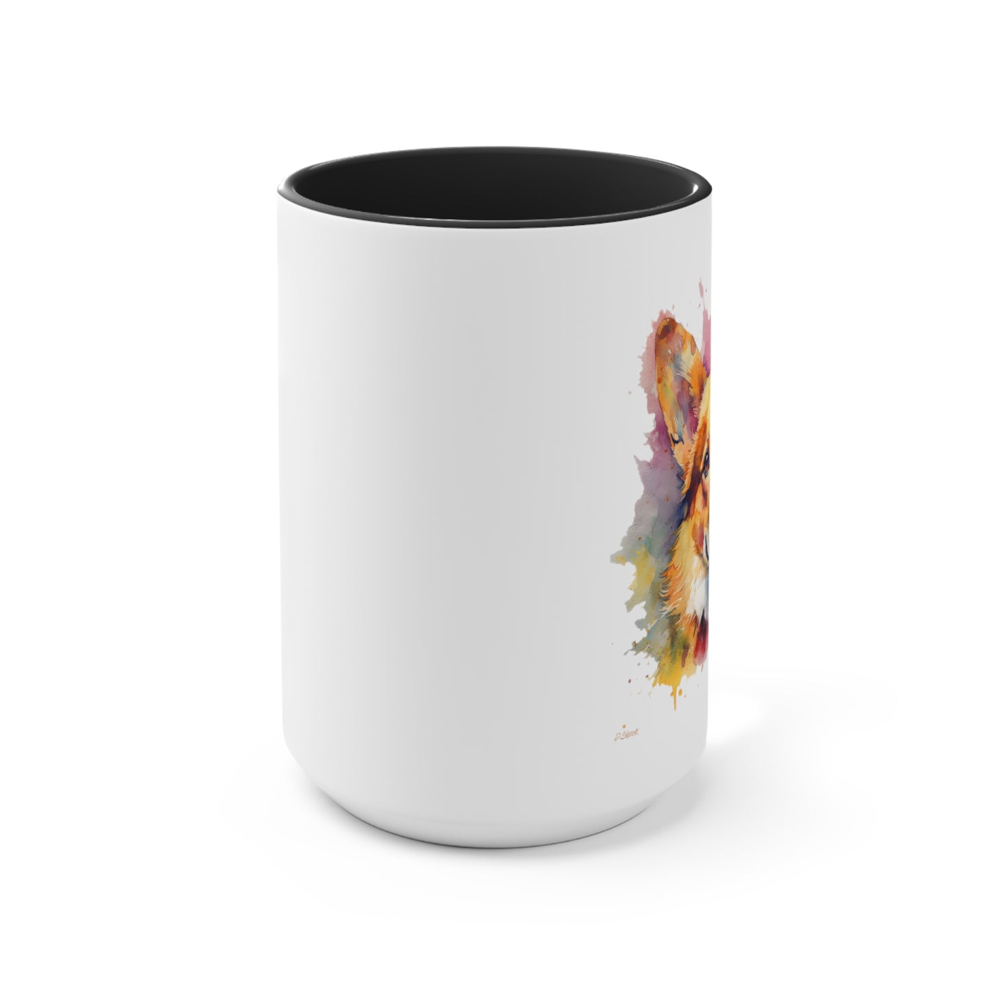 Pembroke Welsh Corgi 1 Accent Mugs