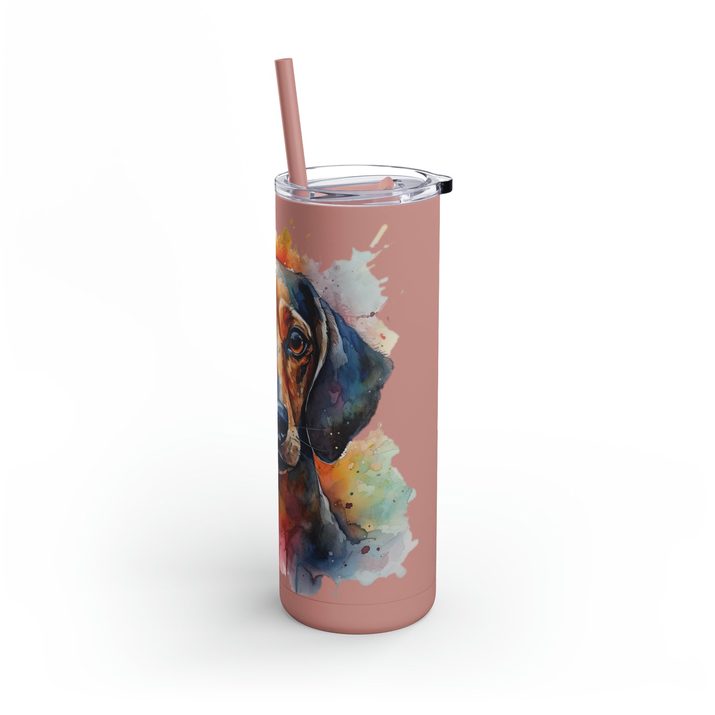 Dachshund 4 Maars Maker Skinny Matte Tumbler, 20oz
