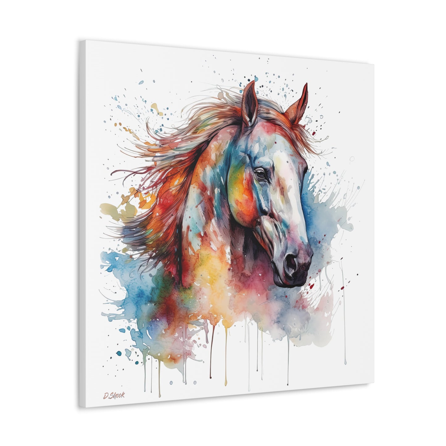 Horse Rescue 12 Canvas Gallery Wraps