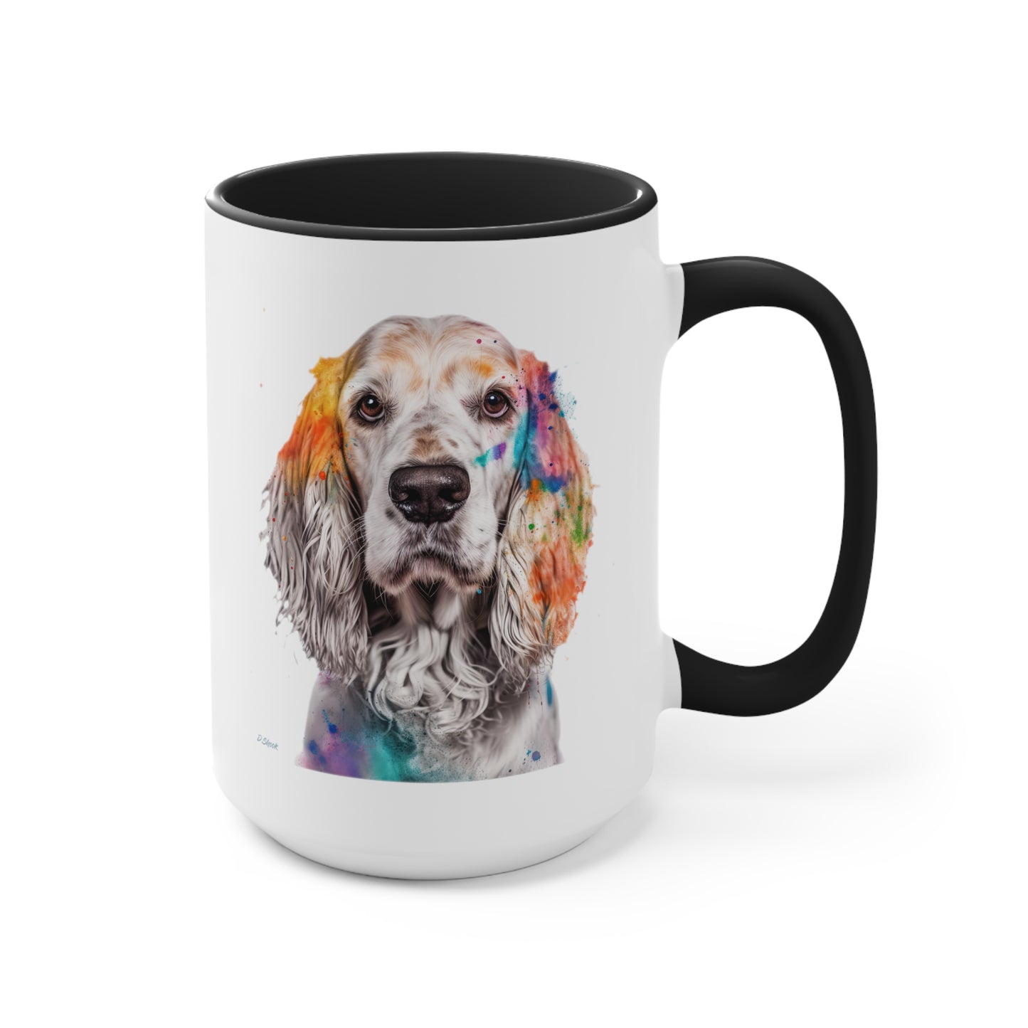 English Cocker Spaniel 3 Accent Mugs