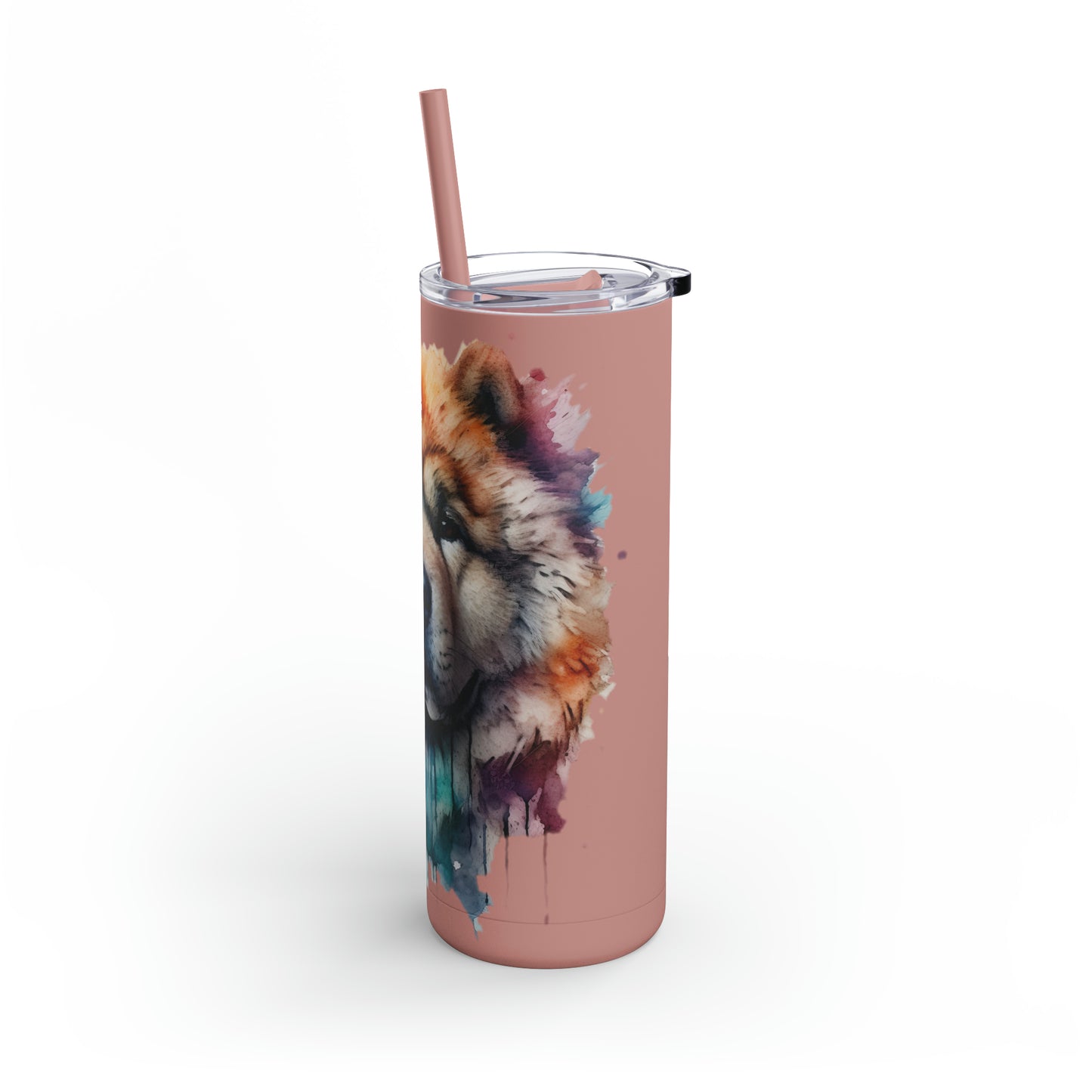 Chow Chow 3 Maars Maker Skinny Matte Tumbler, 20oz