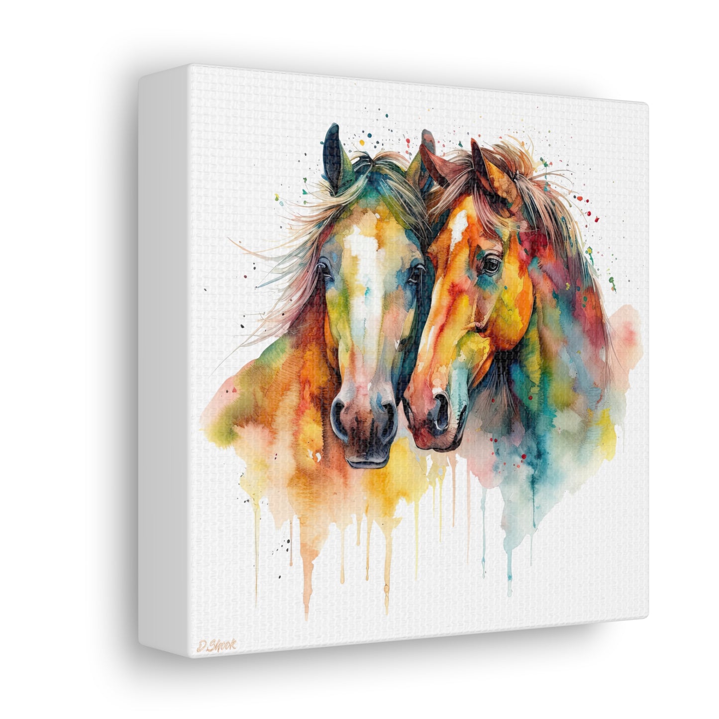 Horse Rescue 6 Canvas Gallery Wraps