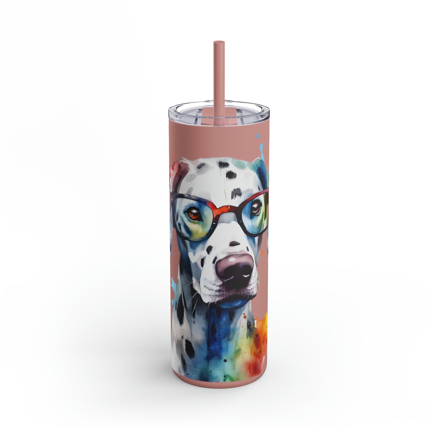 Dalmatian 4 Maars Maker Skinny Matte Tumbler, 20oz