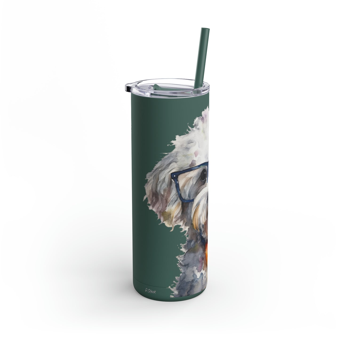 Bichon Frise 4 Maars Maker Skinny Matte Tumbler, 20oz