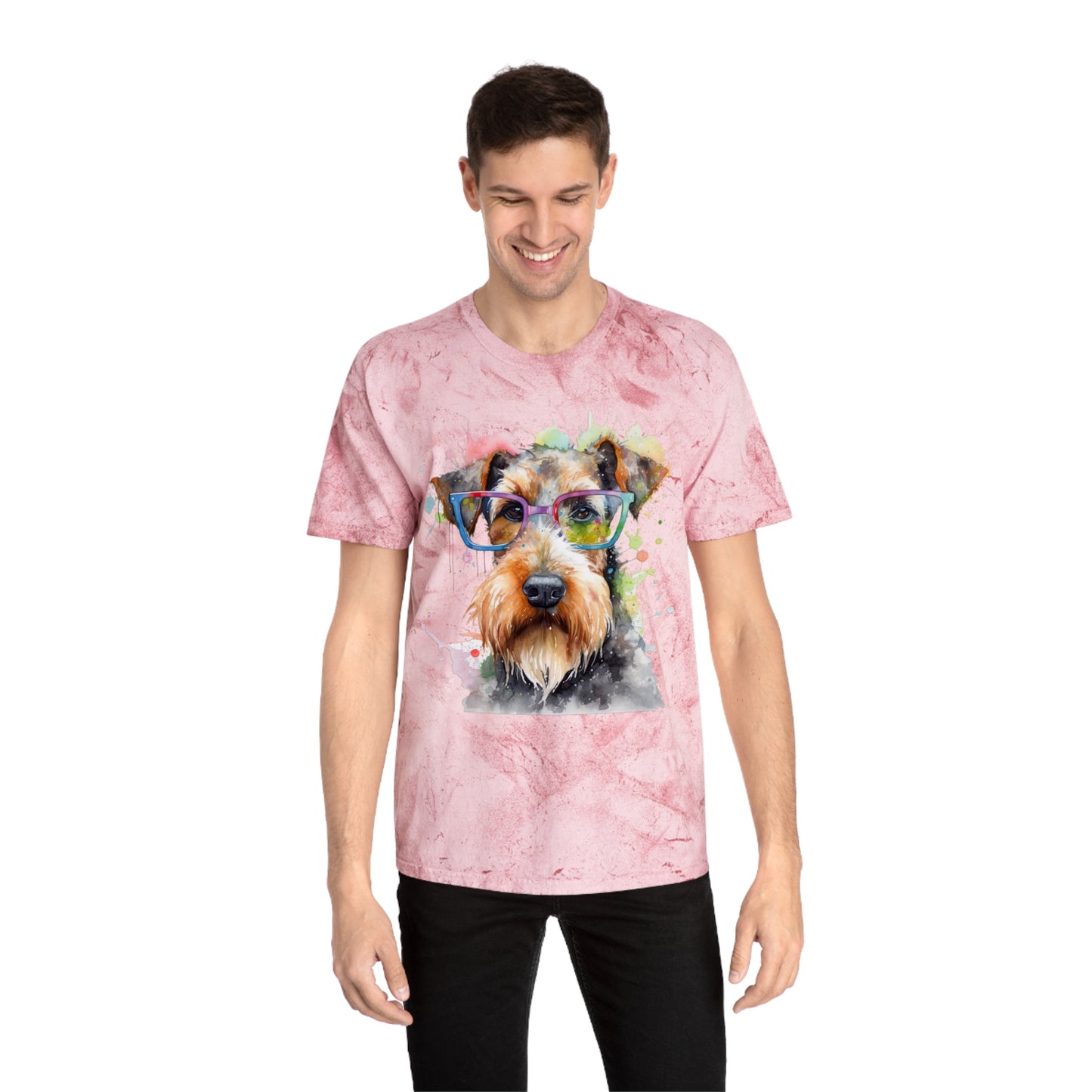 Airedale Terrier 6 Unisex Color Blast T-Shirt