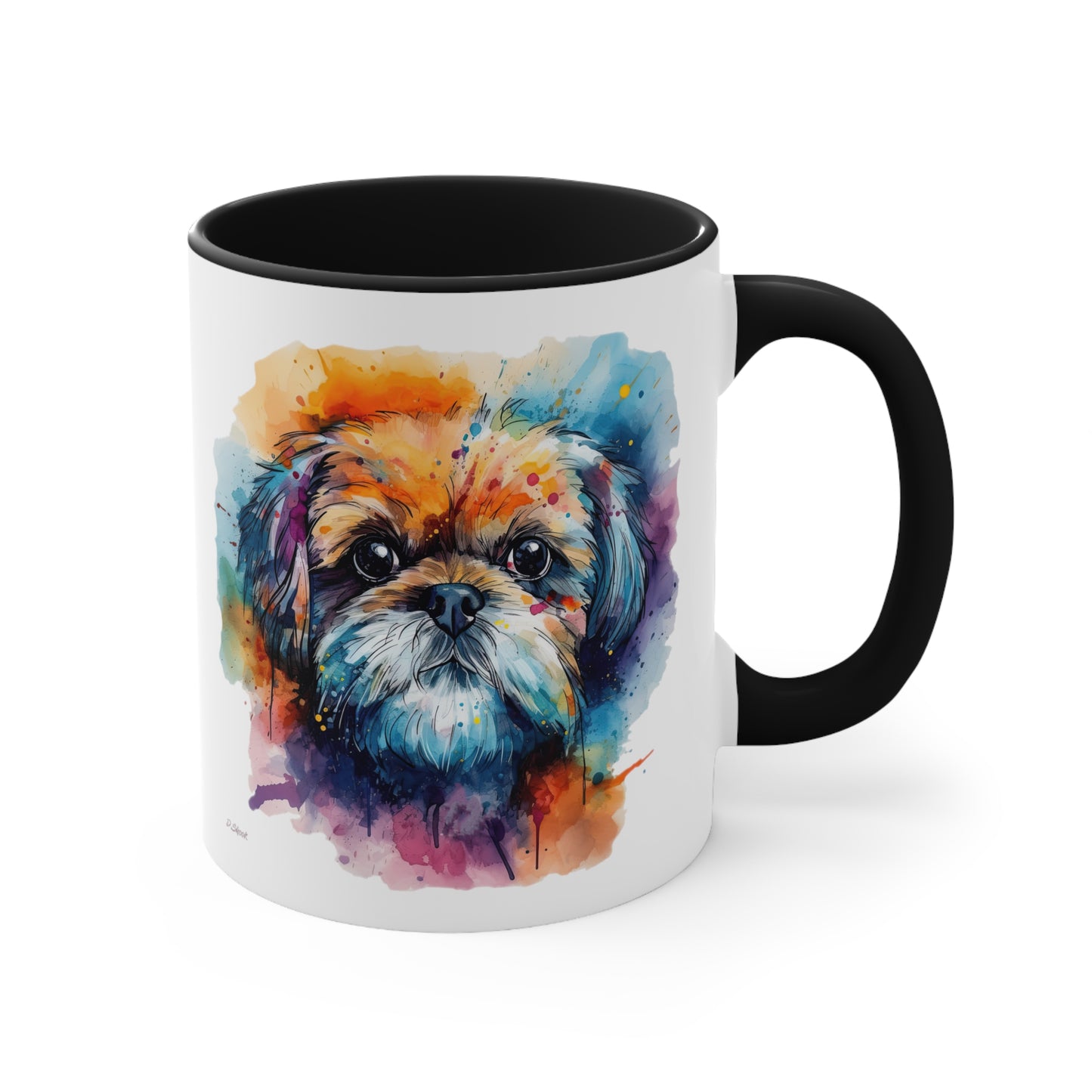 Shih Tzu 1 Accent Mugs