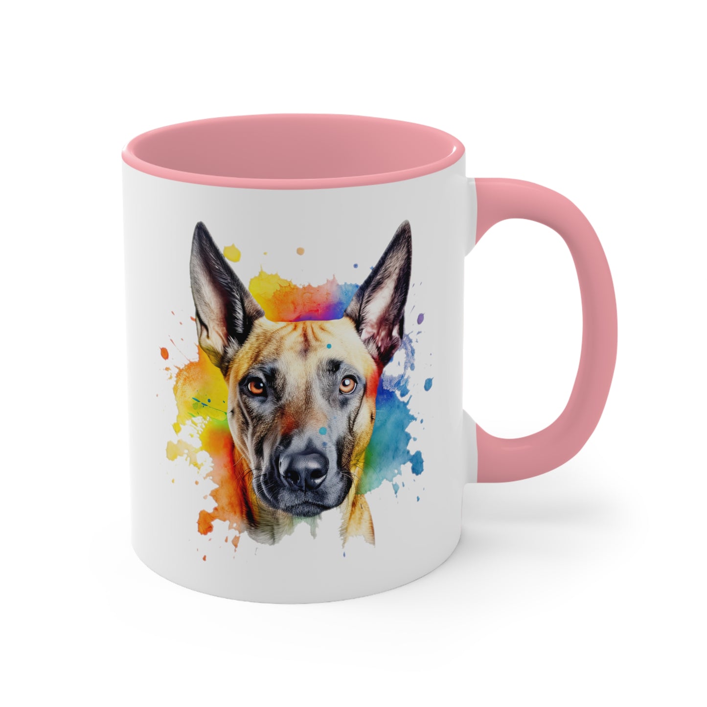 Belgium Malinois 3 Accent Mugs