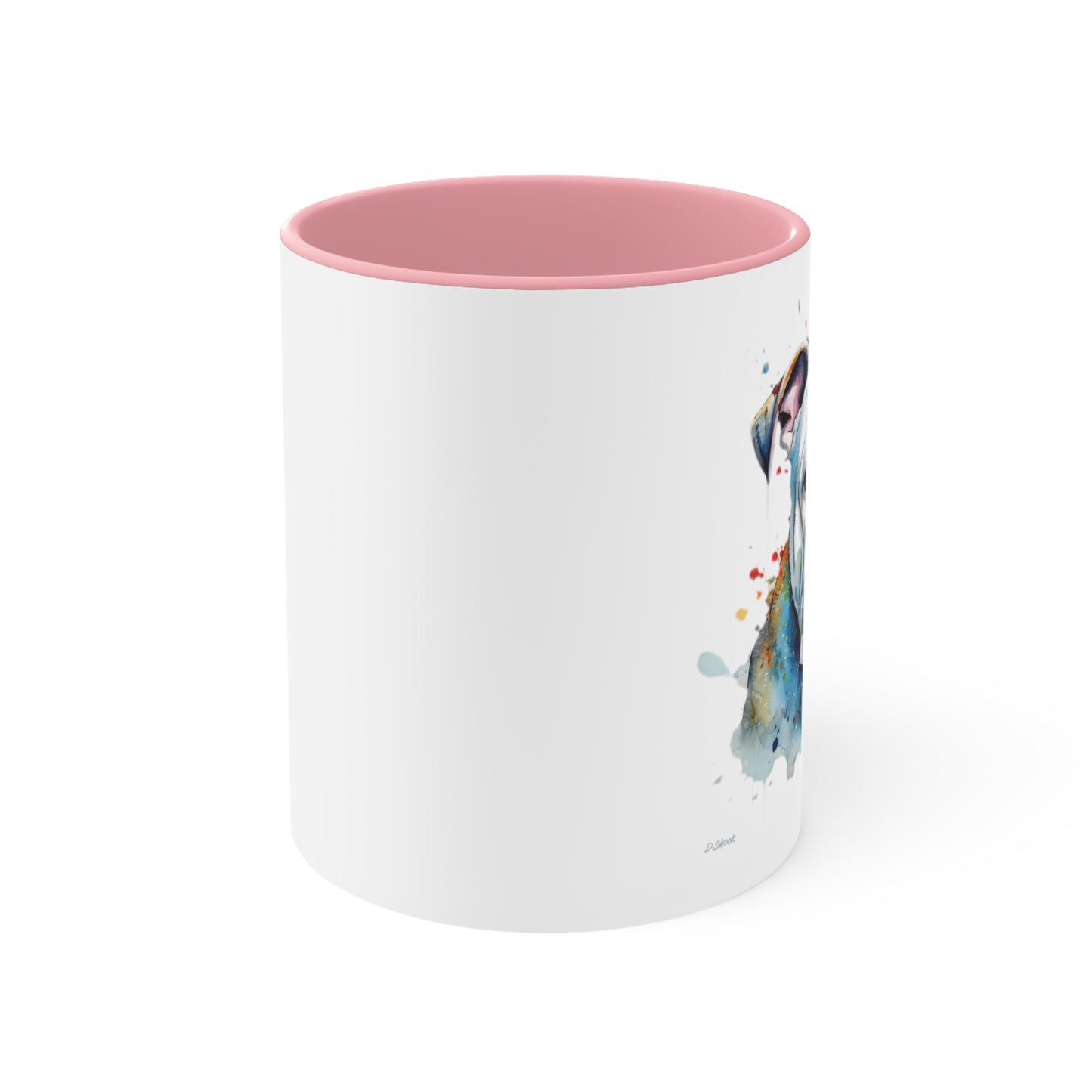 Bulldog 3 Accent Mugs