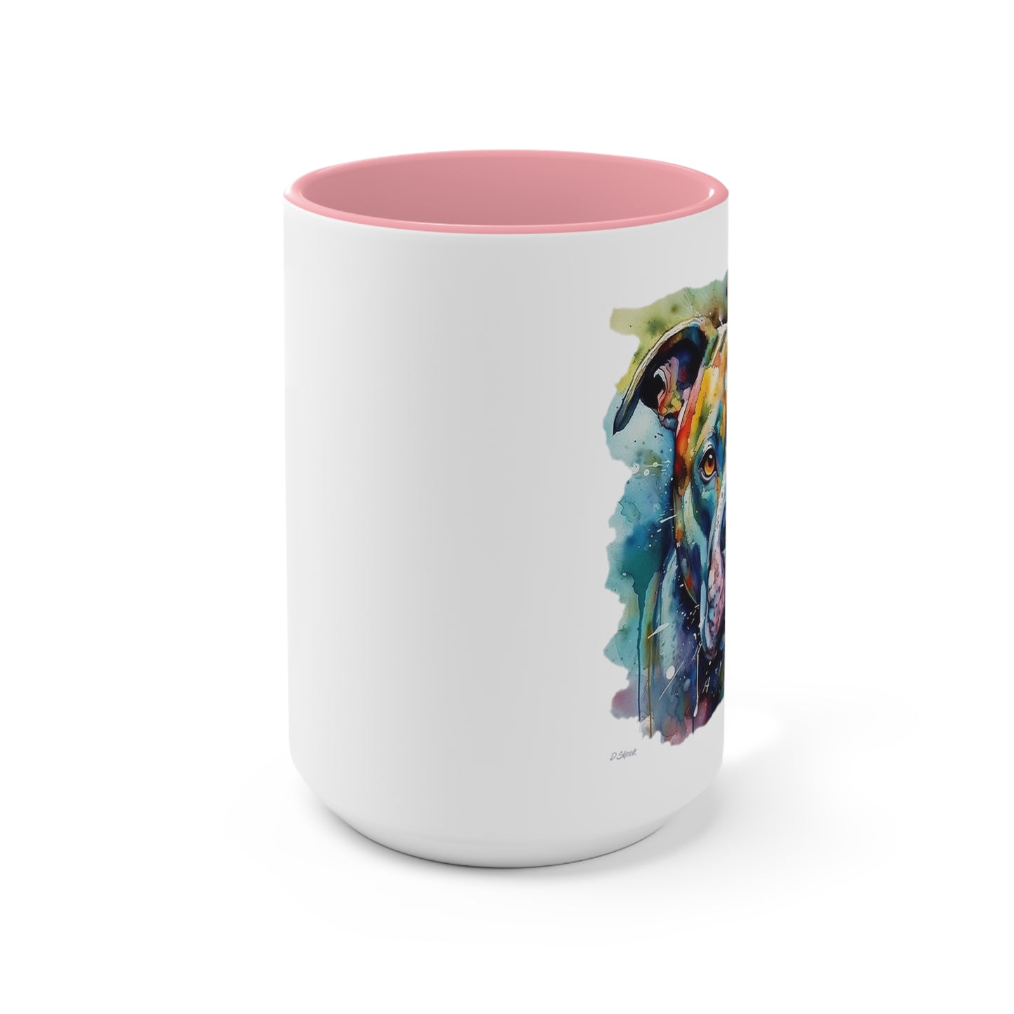 Pitbull 1 Accent Mugs