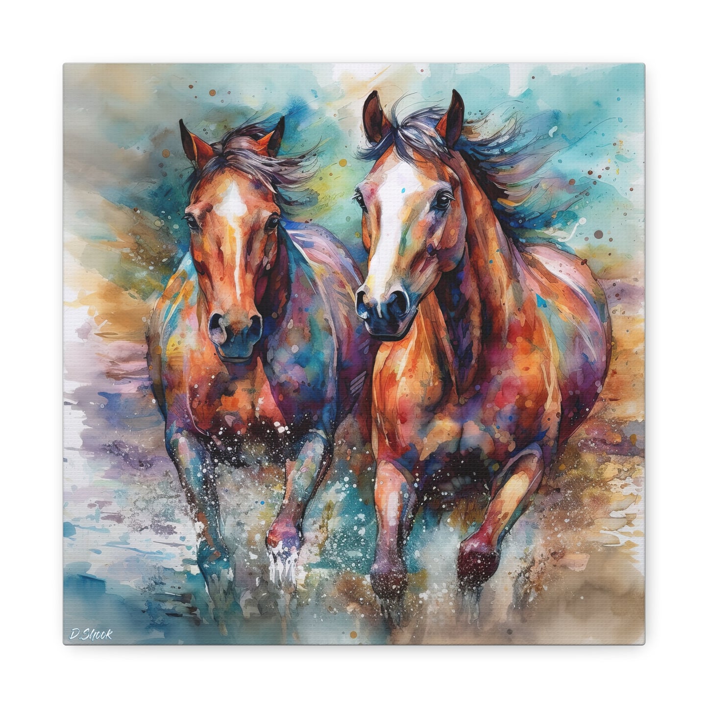Horse Rescue 7 Canvas Gallery Wraps