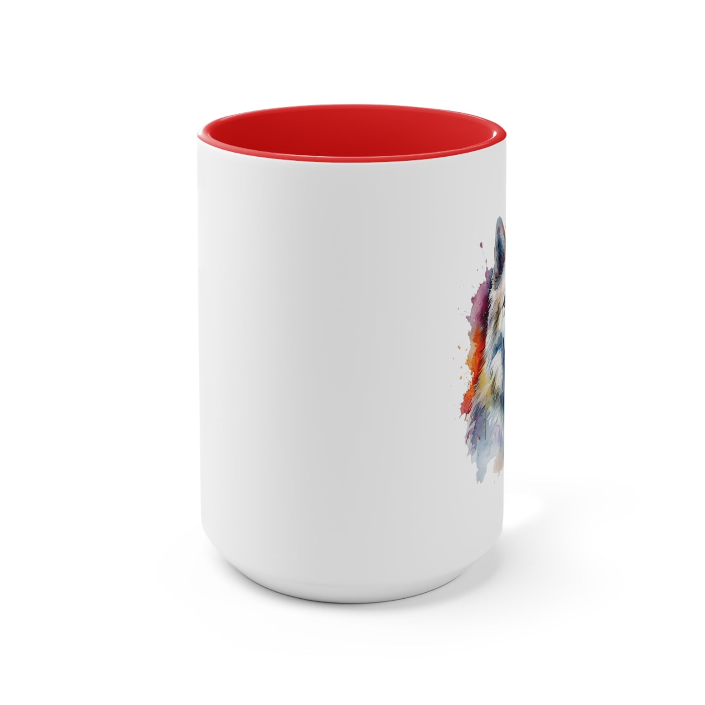 American Eskimo Dog 3 Accent Mugs