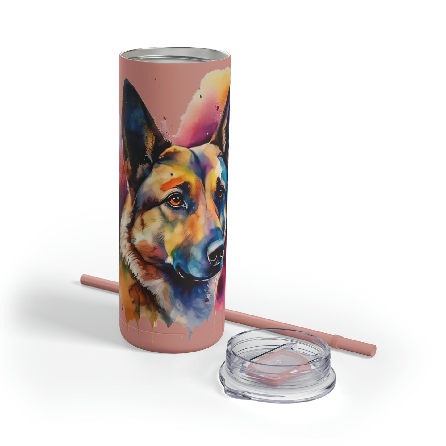 German Sheppard 3B Maars Maker Skinny Matte Tumbler, 20oz
