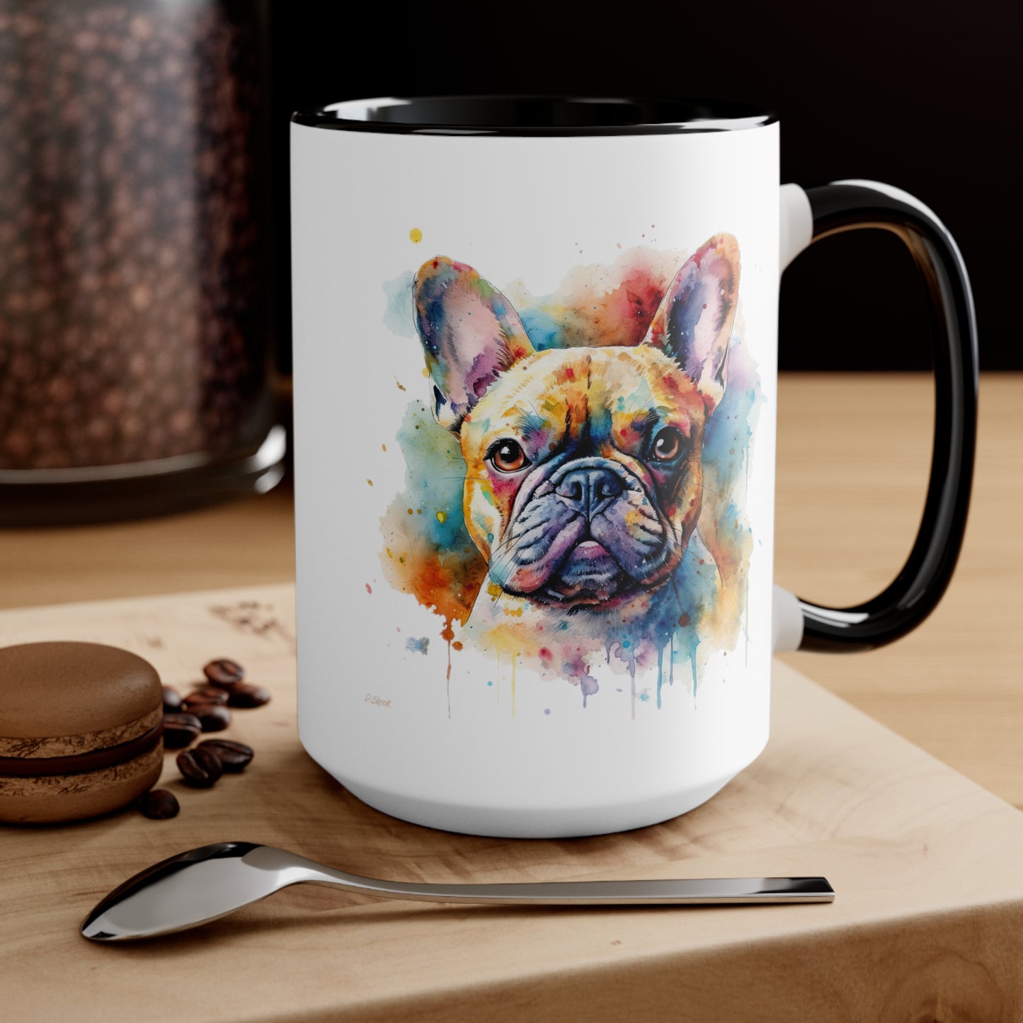 French Bulldog 1 Accent Mugs