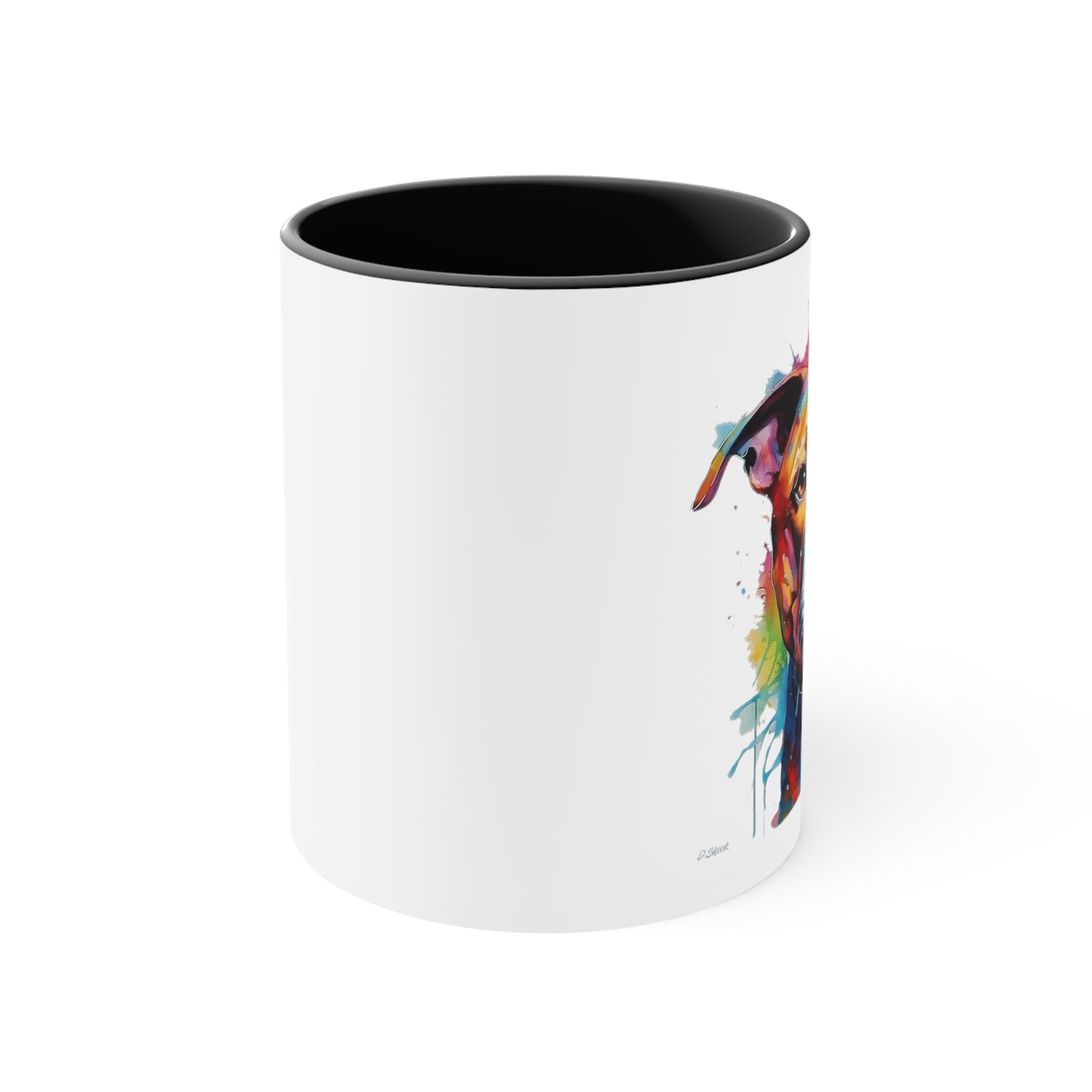 Pitbull 2 Accent Mugs