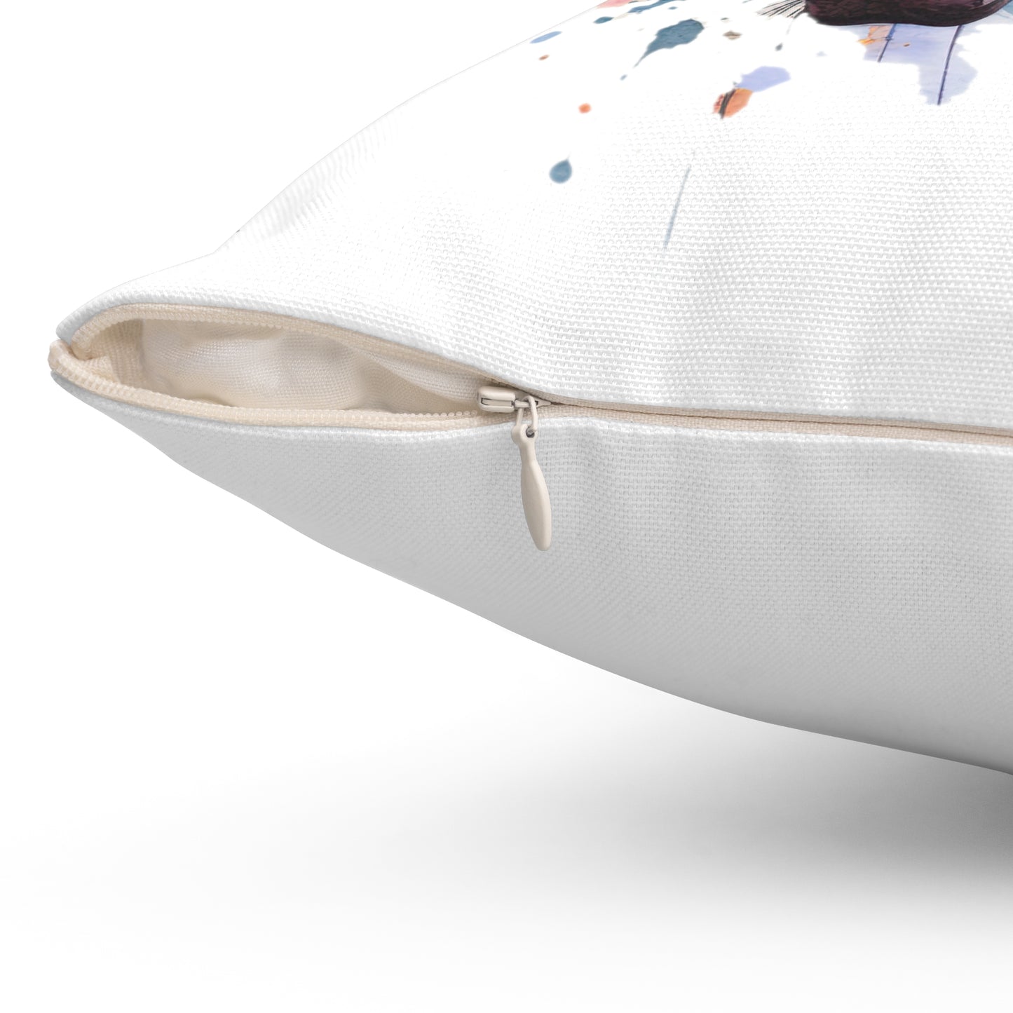 Horse Rescue 19 Spun Polyester Square Pillow