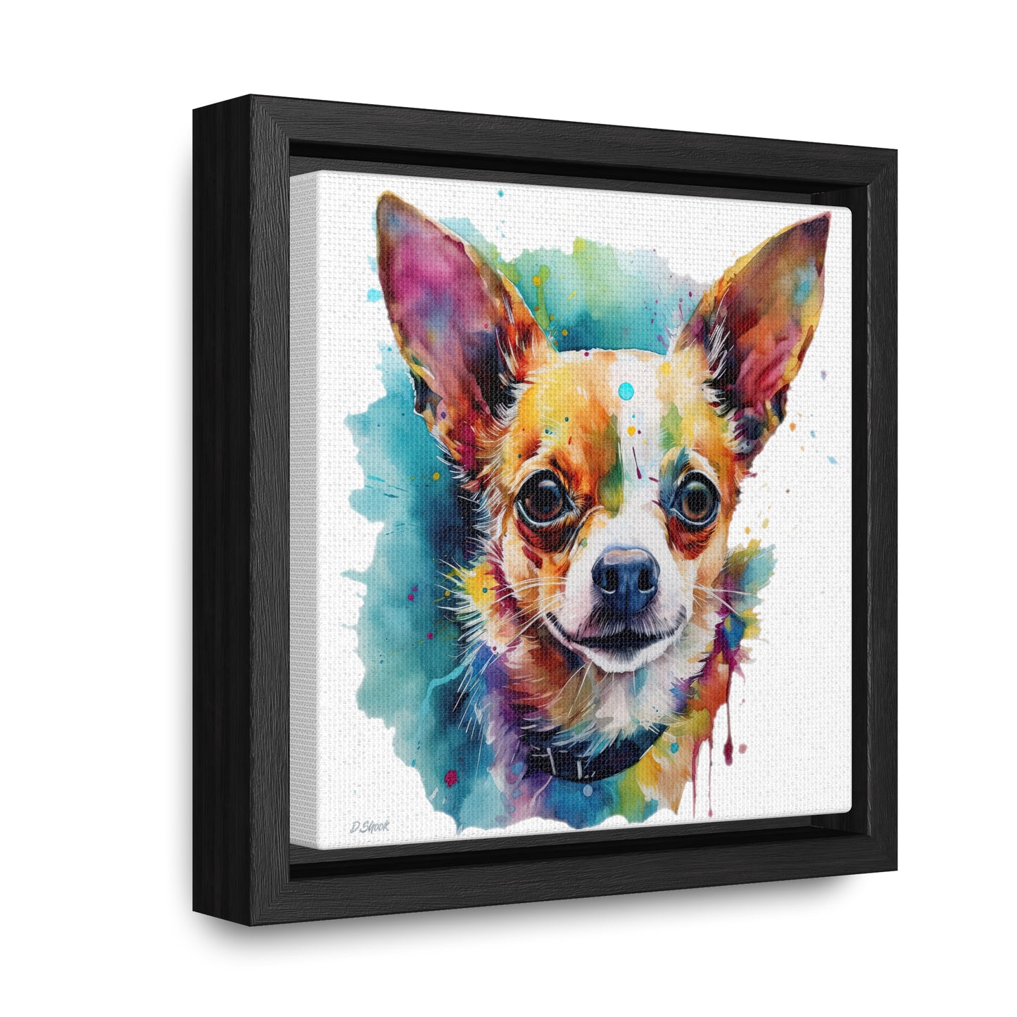 Chihuahua 1 Gallery Canvas Wraps, Square Frame
