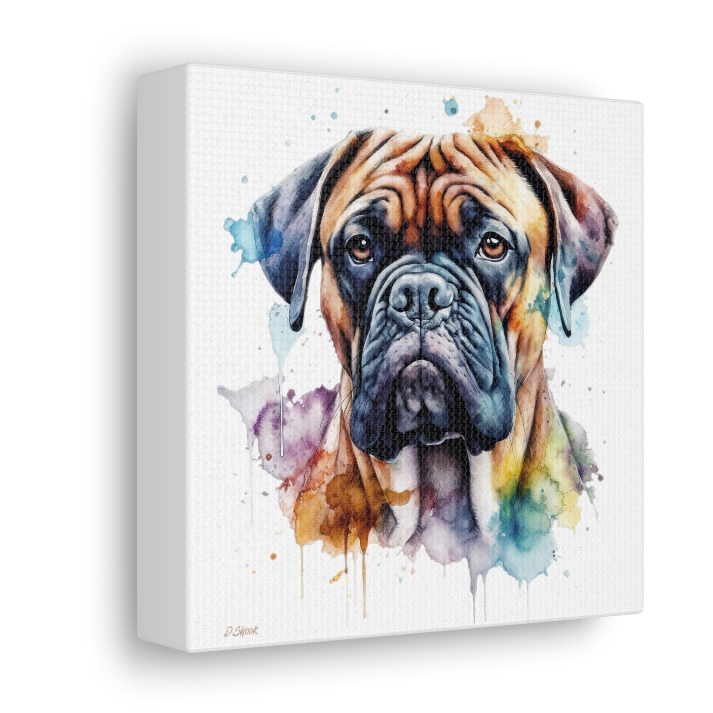 Bullmastiff 1 Canvas Gallery Wraps