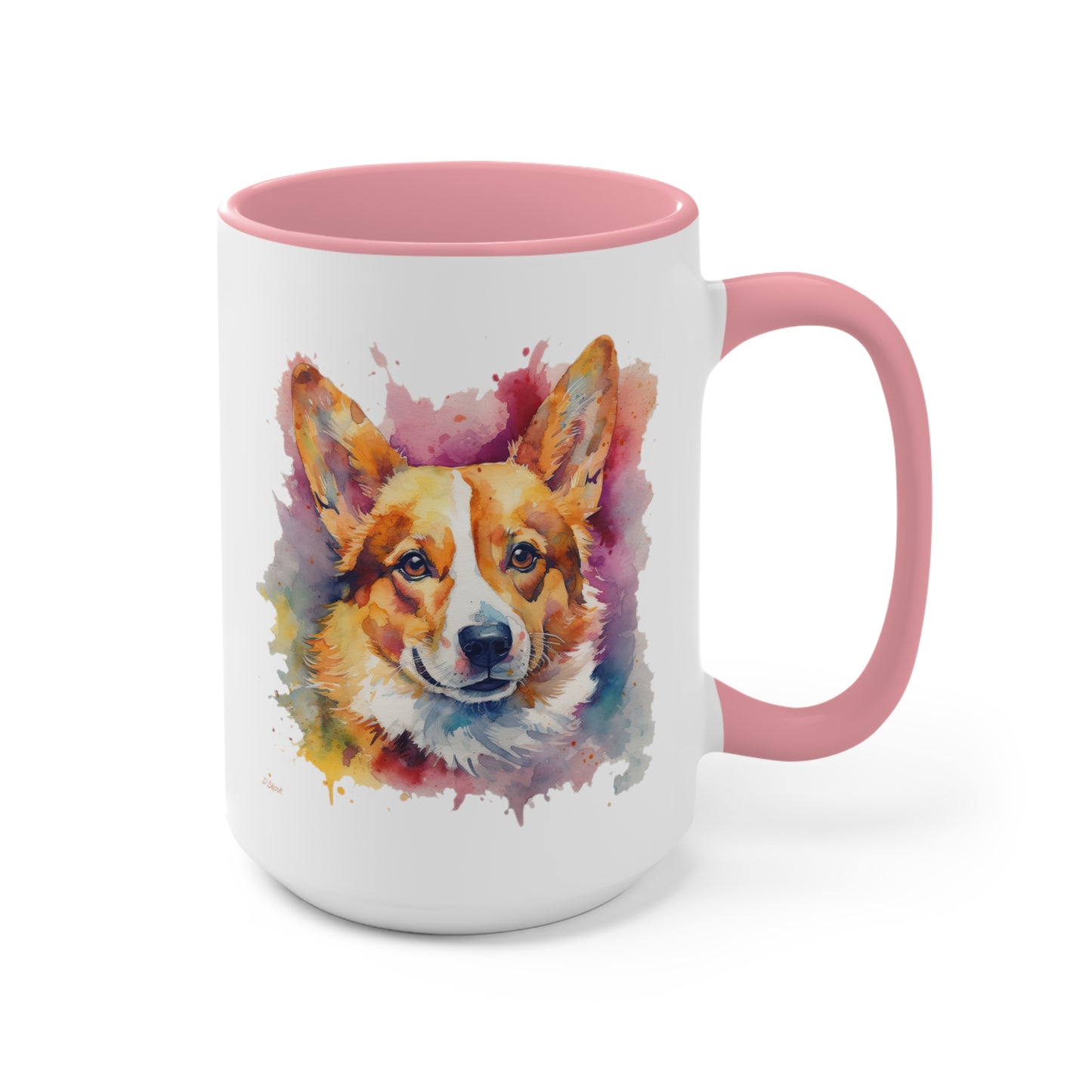 Pembroke Welsh Corgi 1 Accent Mugs