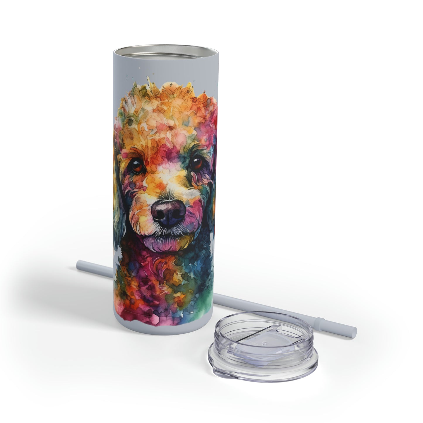 Poodle 2 Maars Maker Skinny Matte Tumbler, 20oz