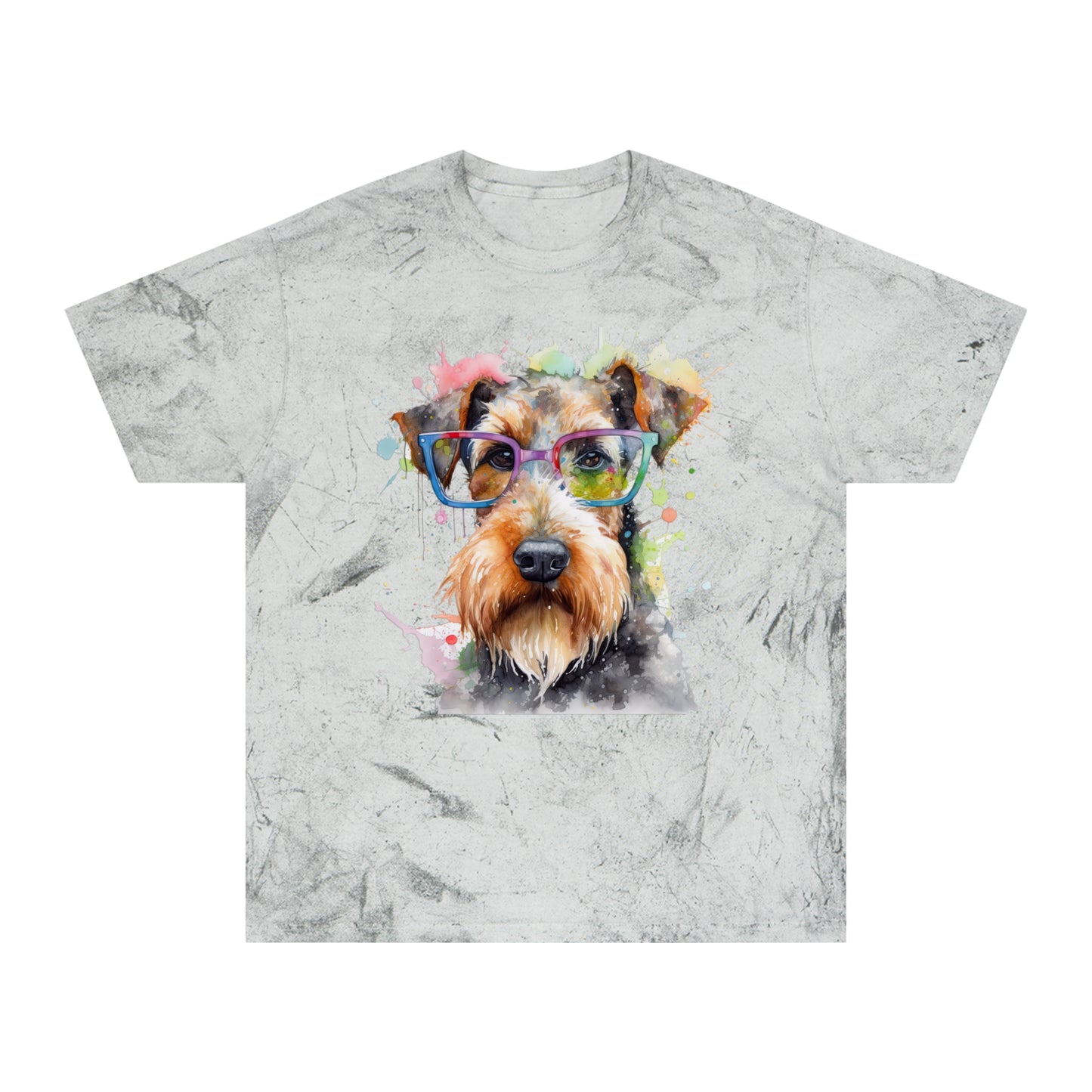 Airedale Terrier 6 Unisex Color Blast T-Shirt