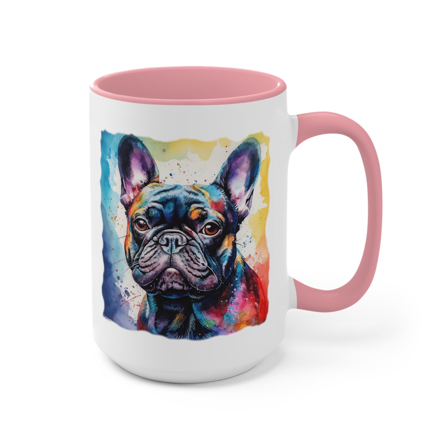 French Bulldog 2 Accent Mugs