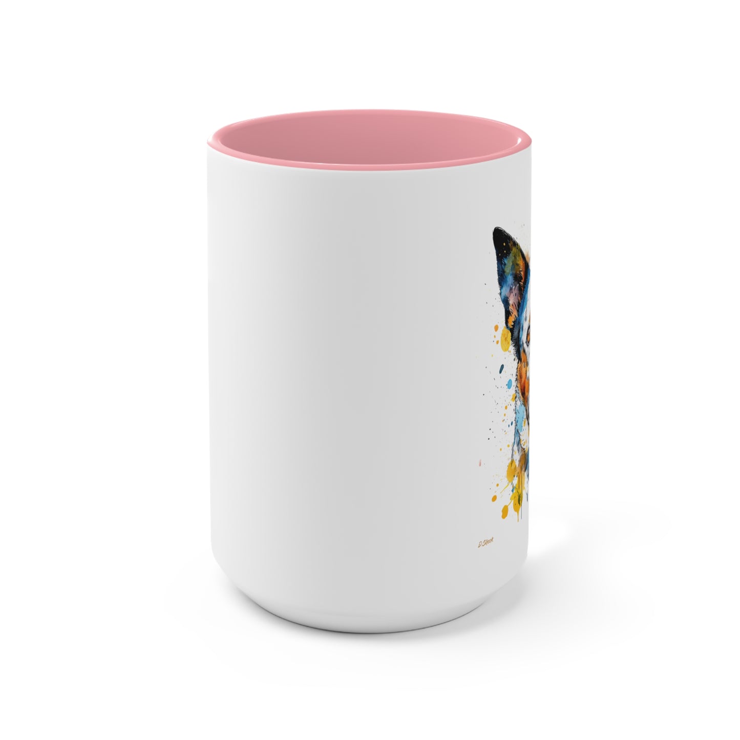 Blue Heeler 2 Accent Mugs