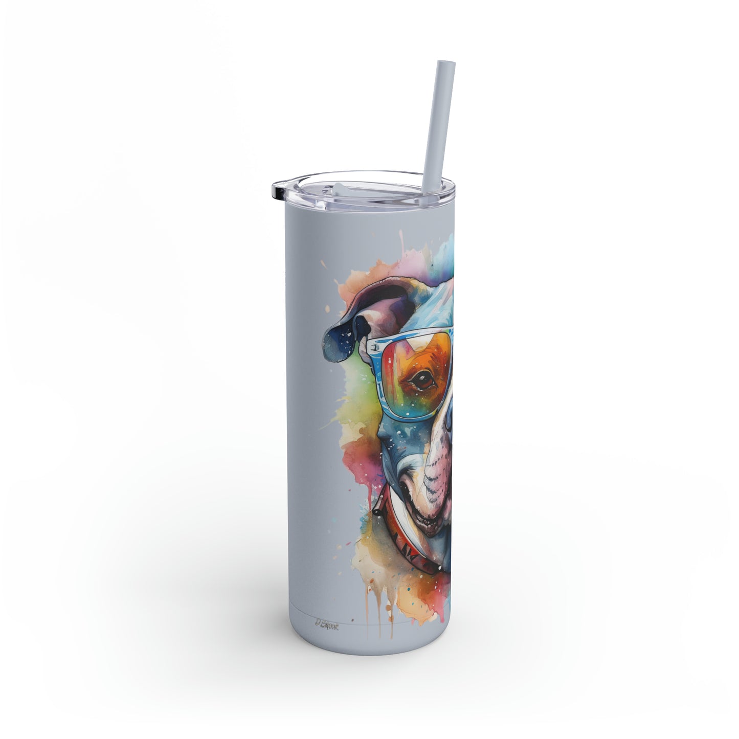 Pitbull 4 Maars Maker Skinny Matte Tumbler, 20oz