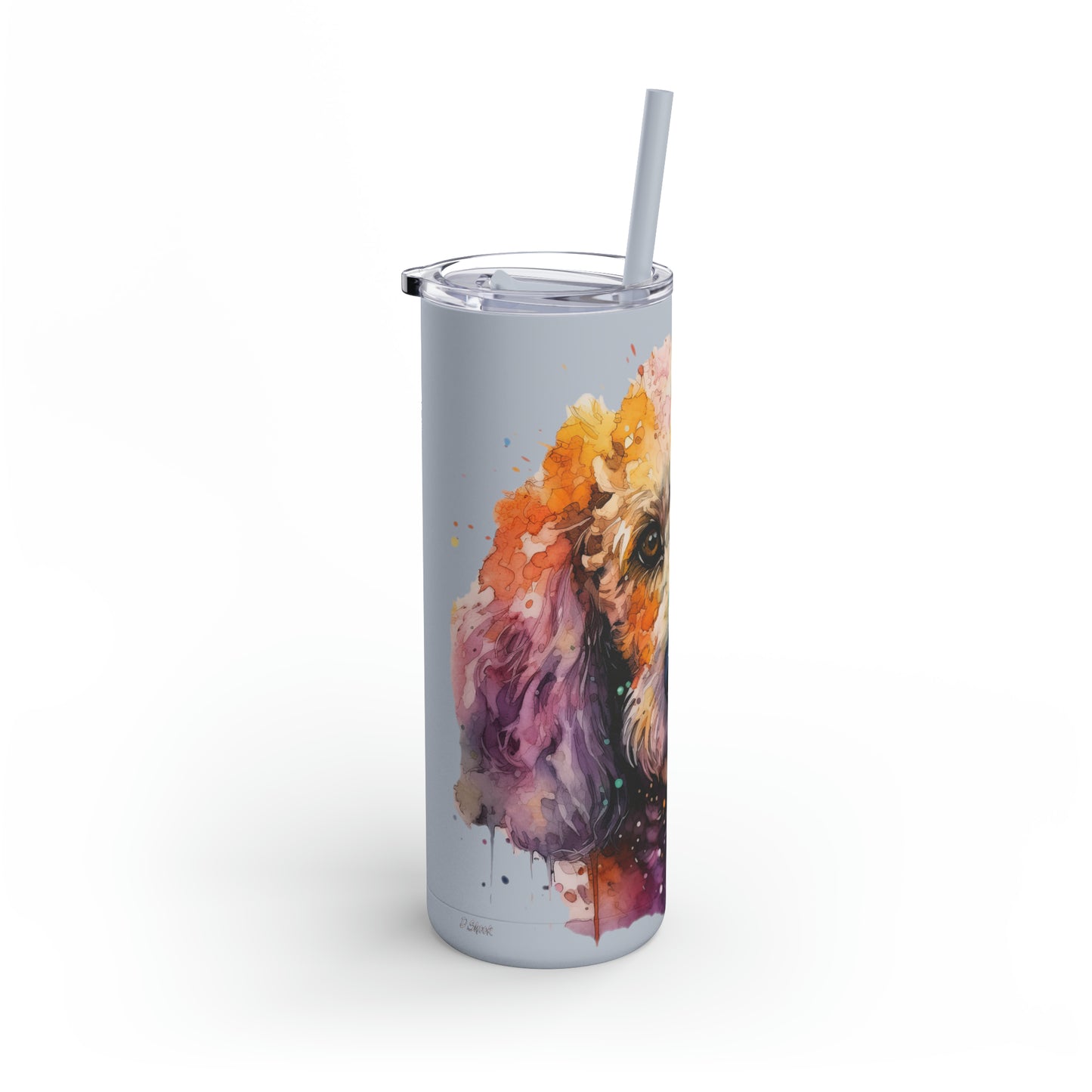 Poodle 1 Maars Maker Skinny Matte Tumbler, 20oz