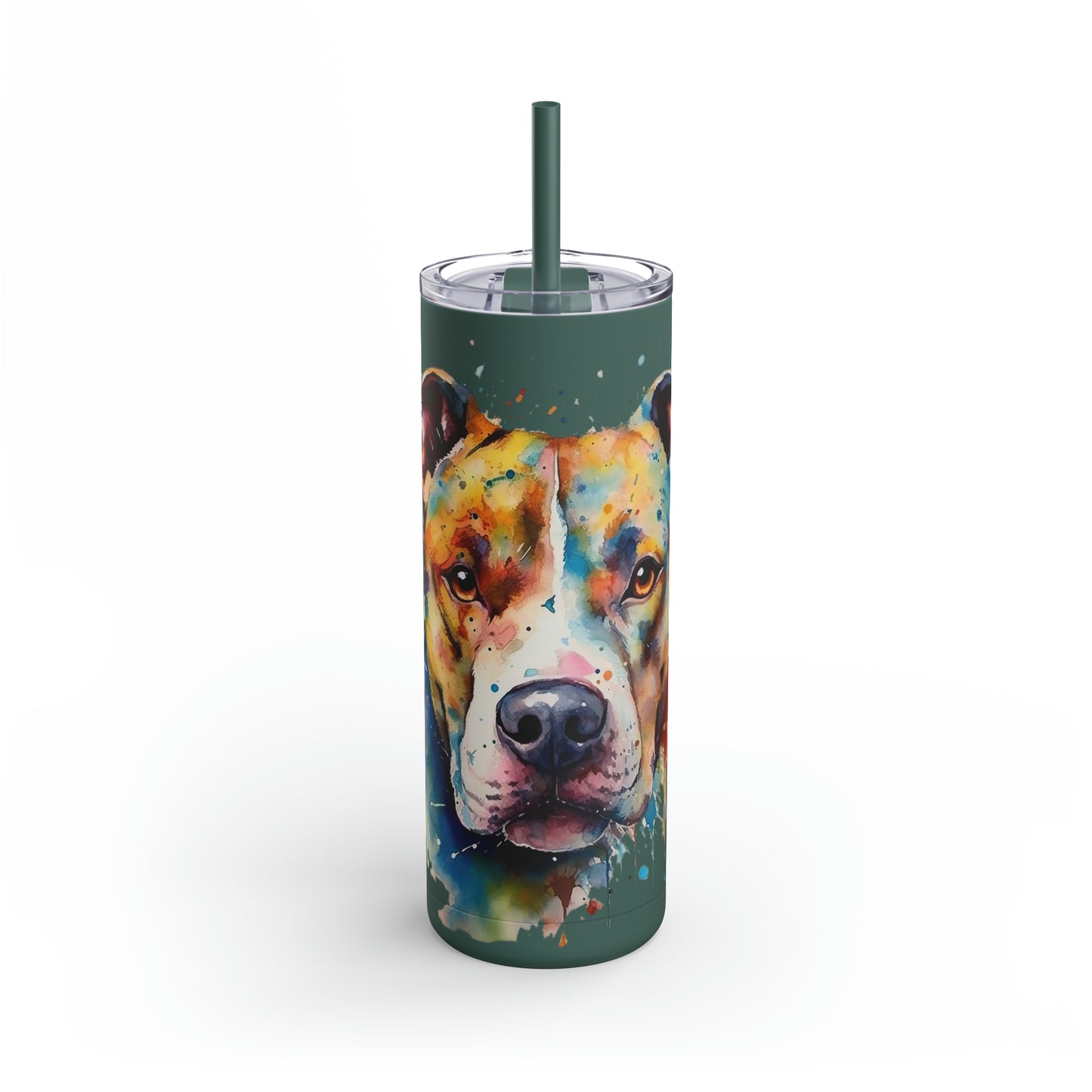Pitbull 3 Maars Maker Skinny Matte Tumbler, 20oz